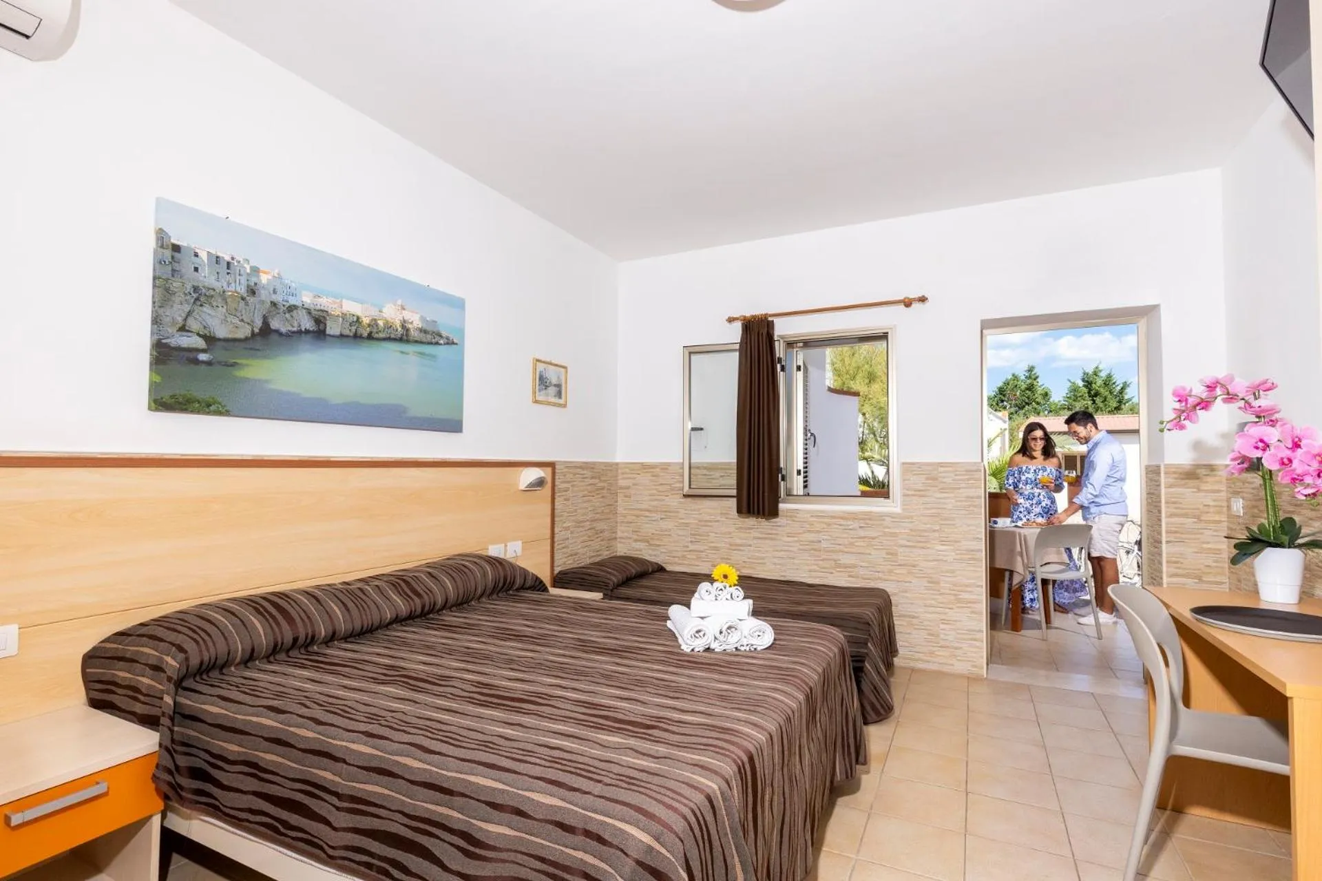 Bed in Albergo Torrente