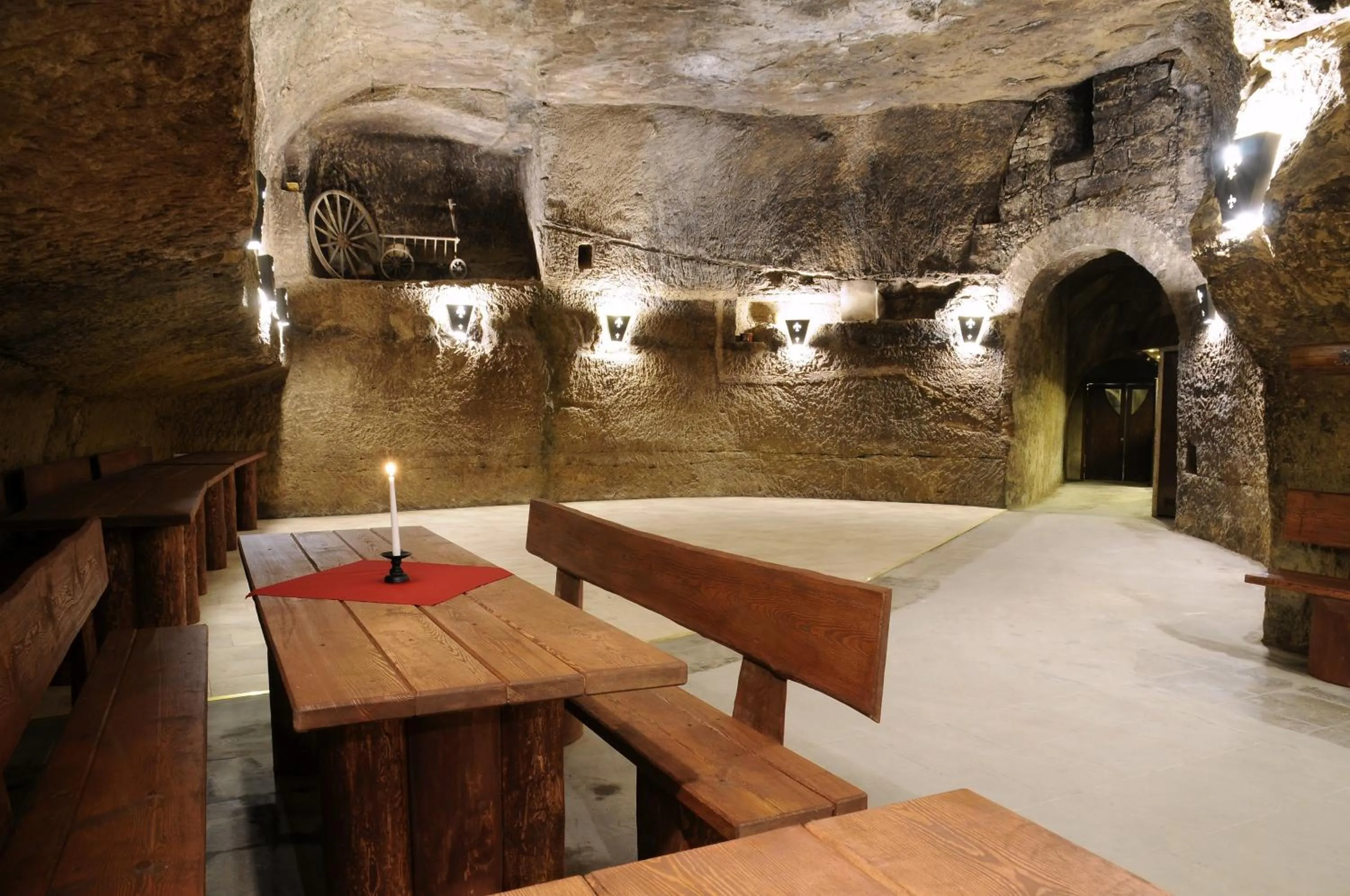 Lounge or bar, Bed in Hotel Malý Pivovar