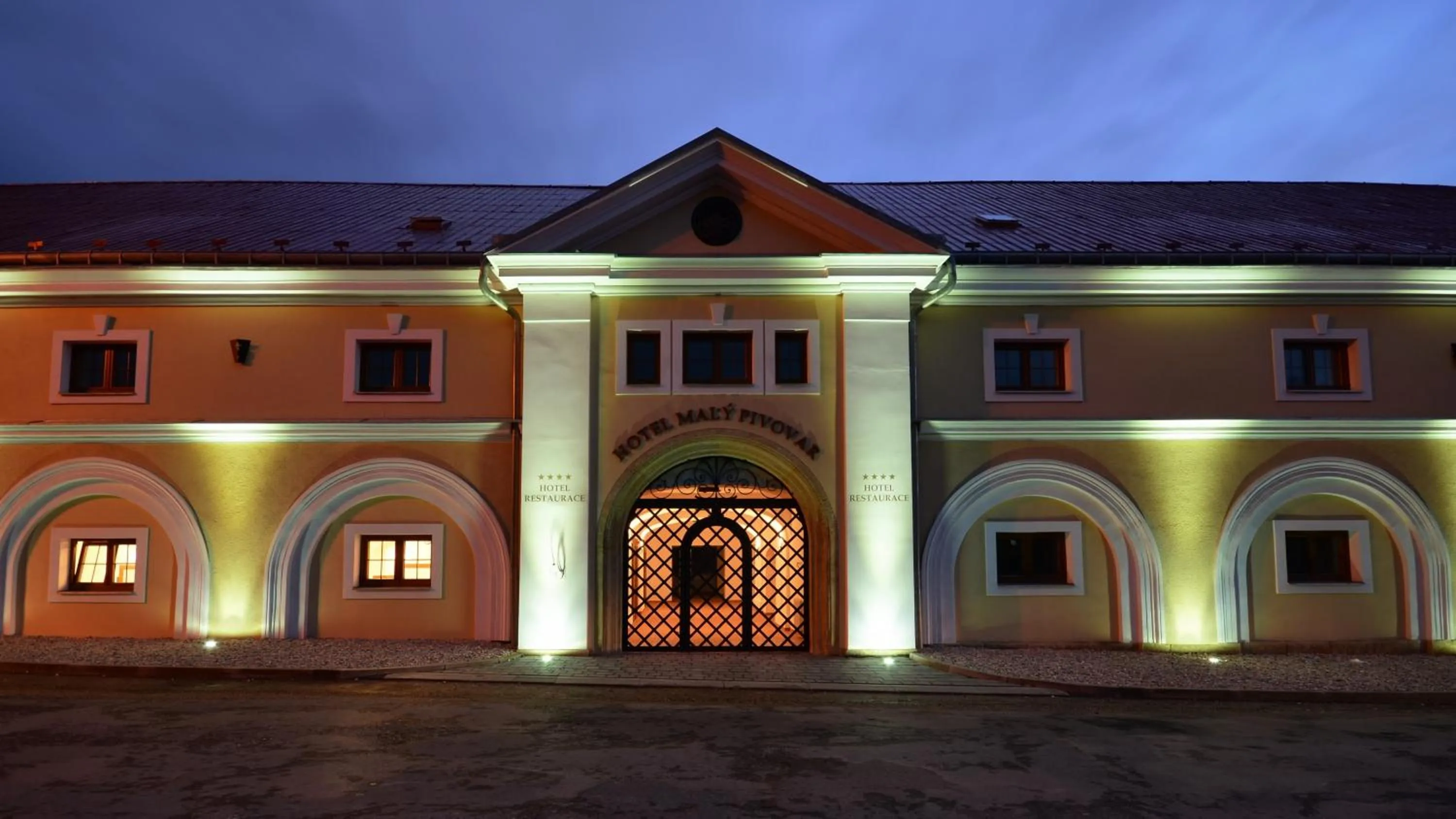 Facade/entrance in Hotel Malý Pivovar