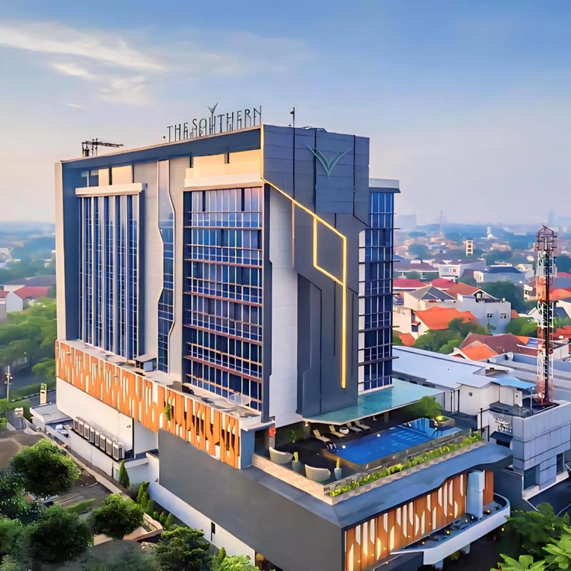 Property building in The Southern Hotel Surabaya