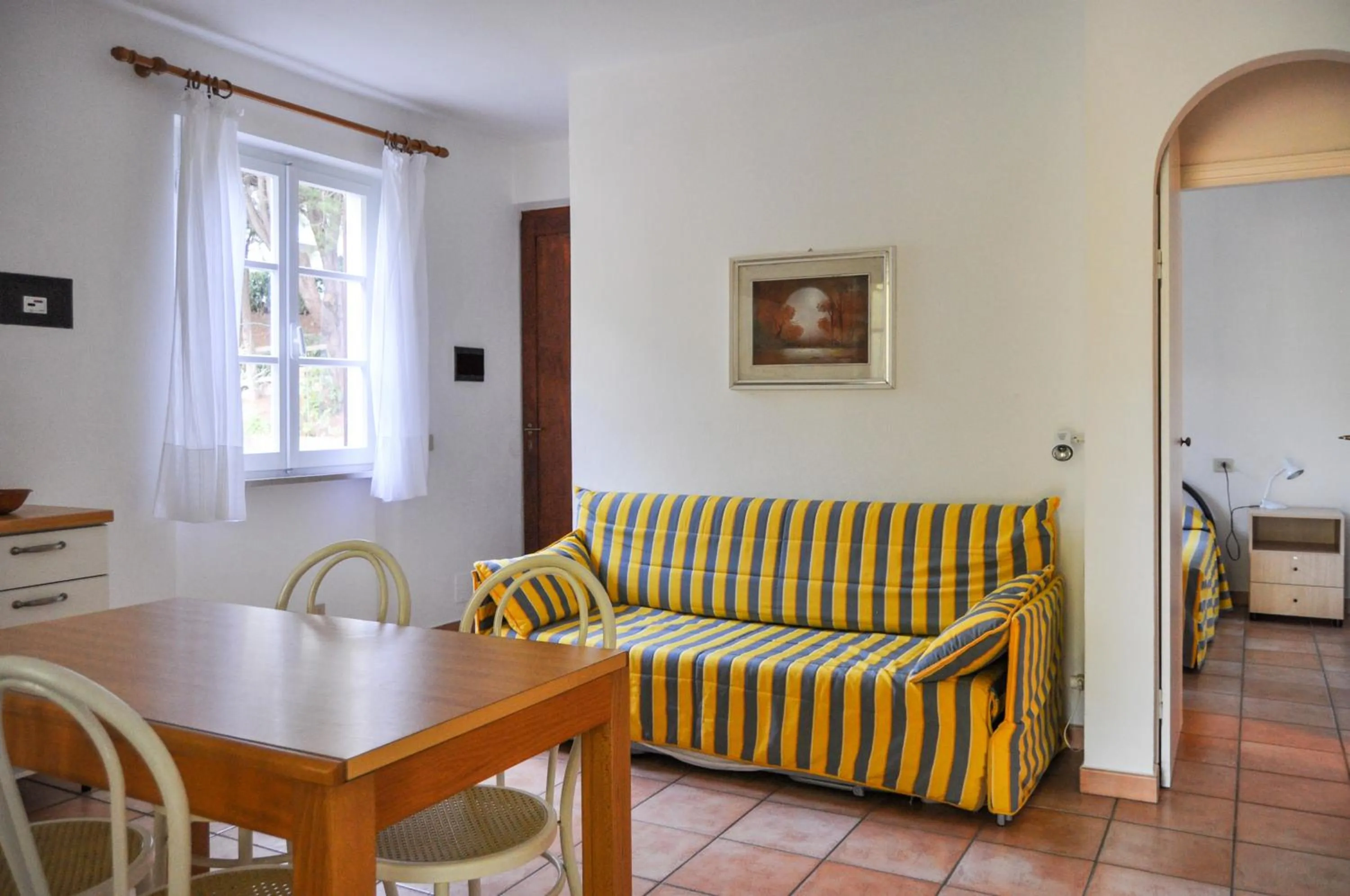 Seating area in Residence Le Mimose