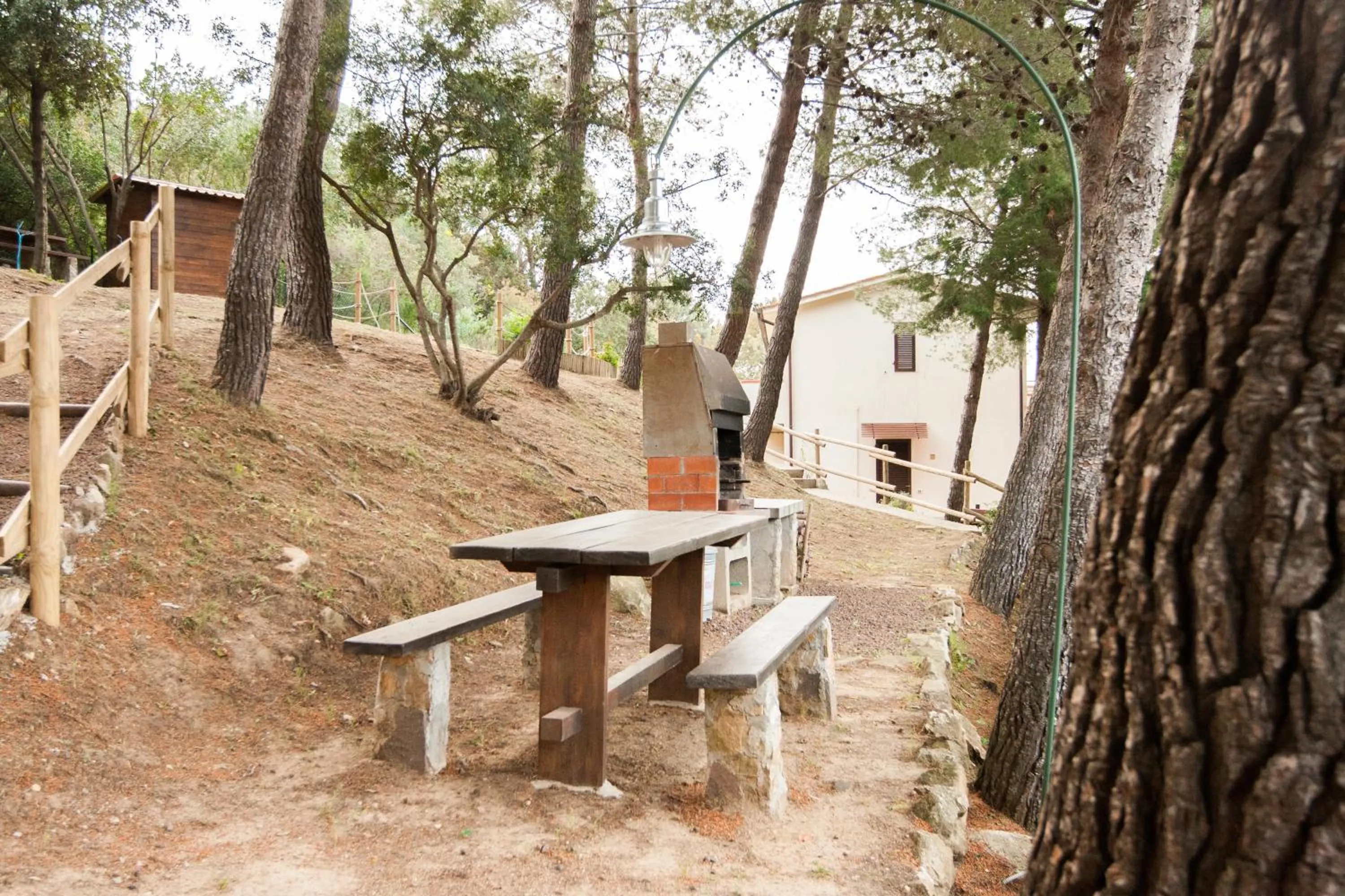 BBQ facilities in Residence Le Mimose