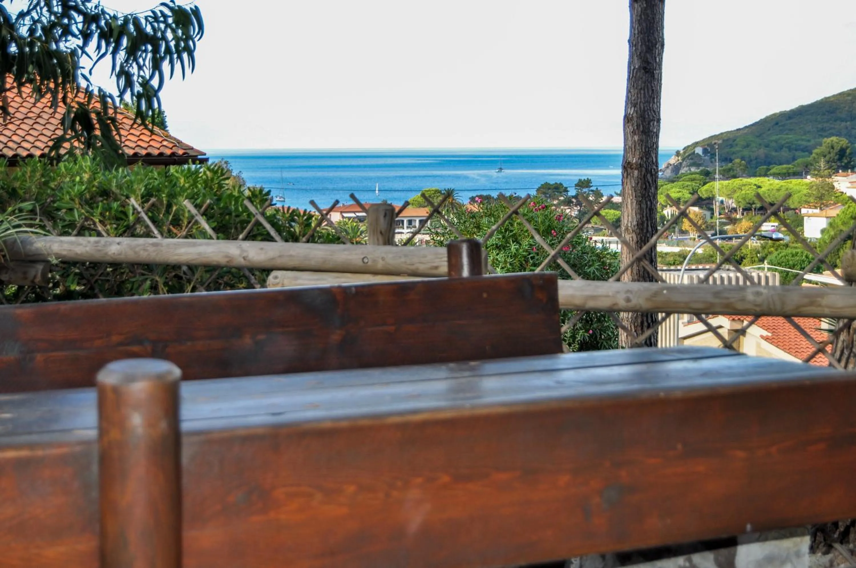 Sea view in Residence Le Mimose