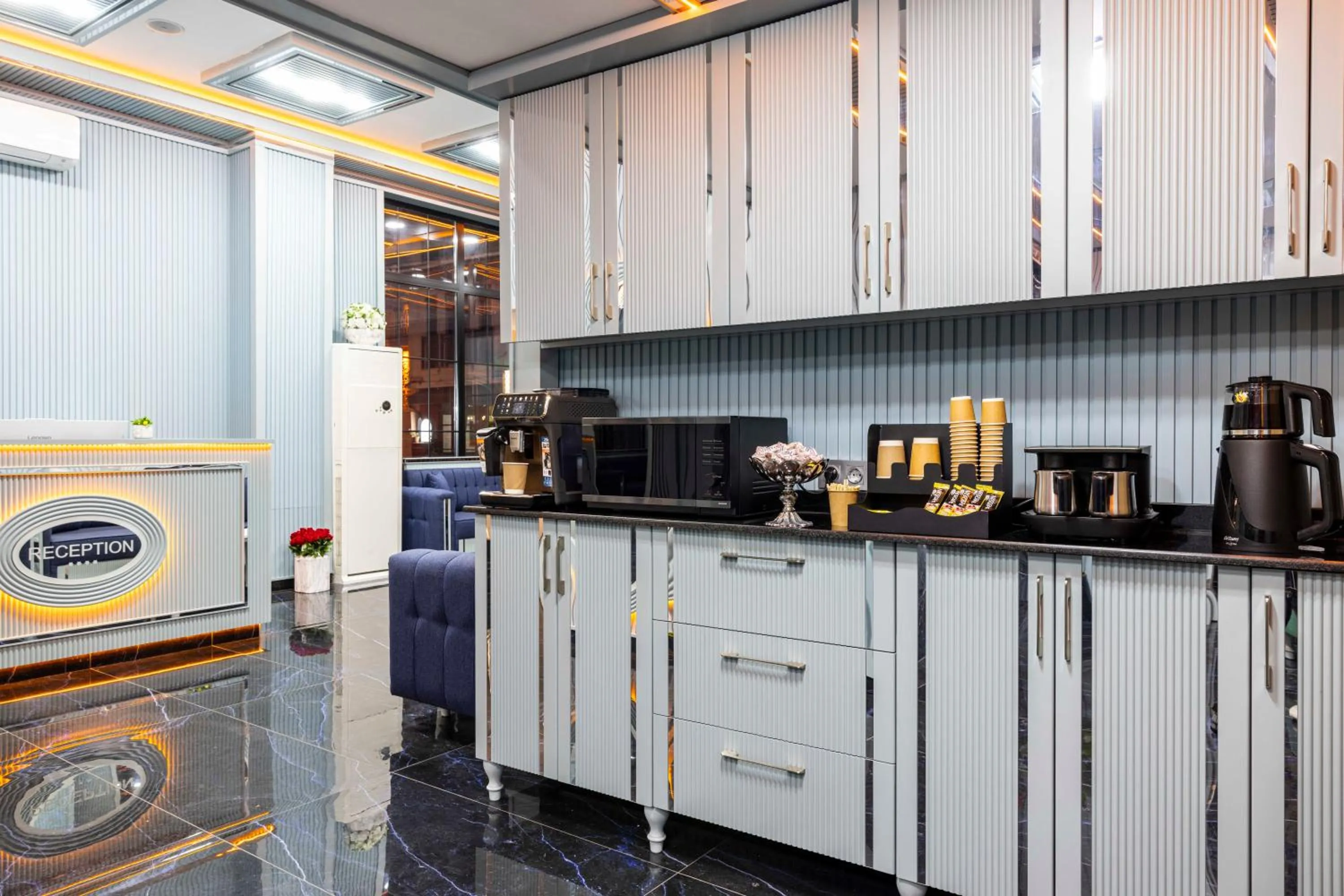 Lobby or reception in Santa Rio Gold Taxim Hotel