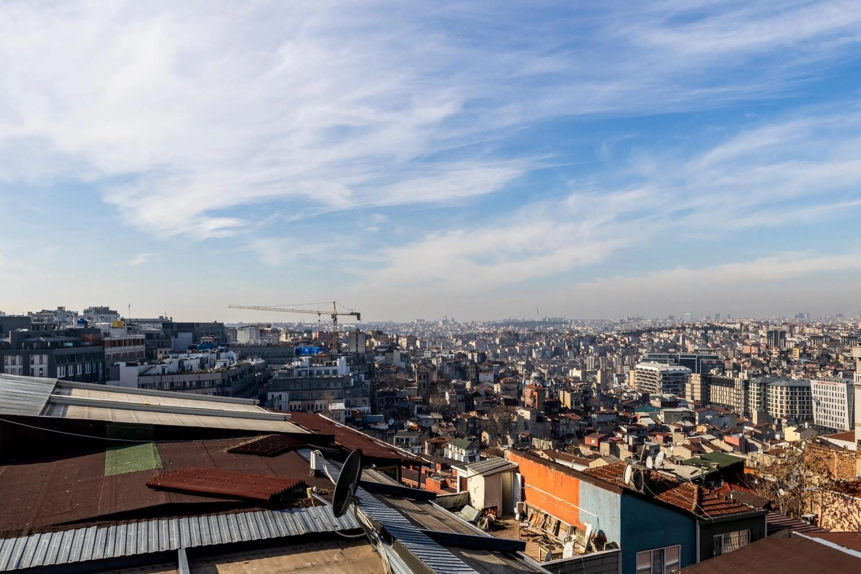 City view in Santa Rio Gold Taxim Hotel