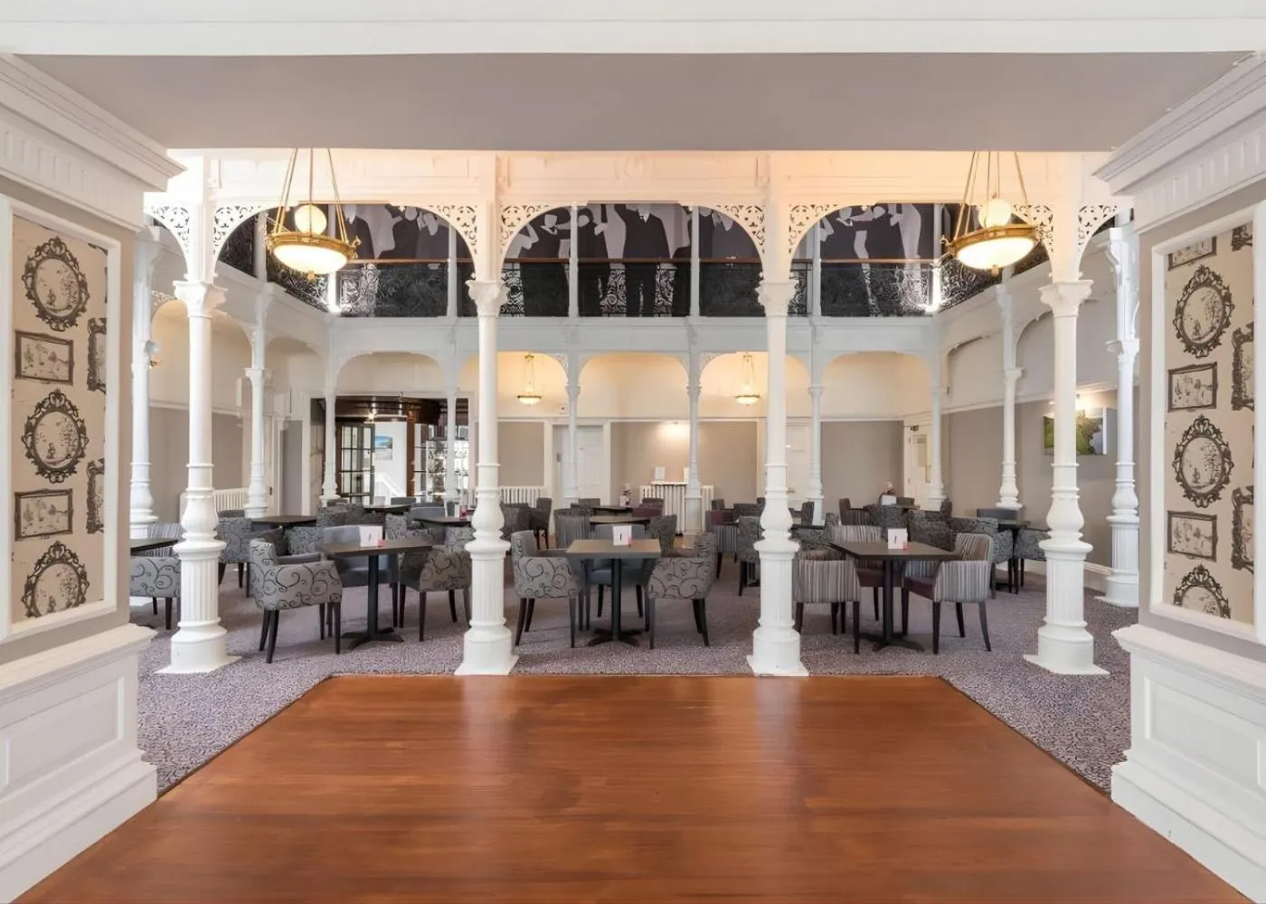 Lobby or reception in The Valley of Rocks Hotel