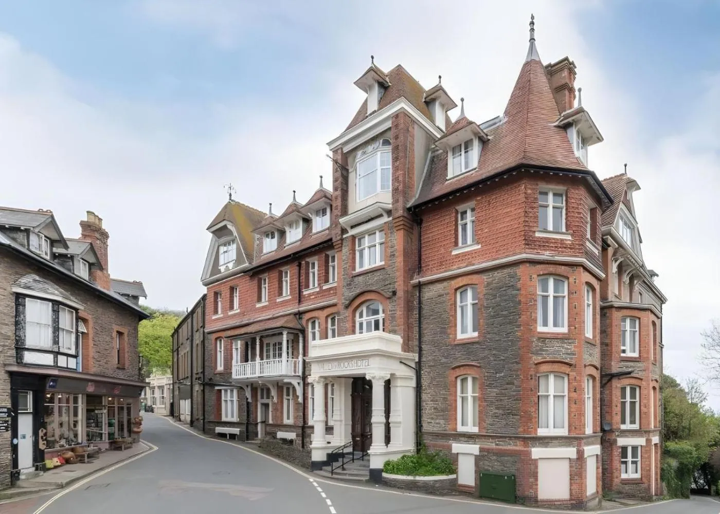 Property building in The Valley of Rocks Hotel