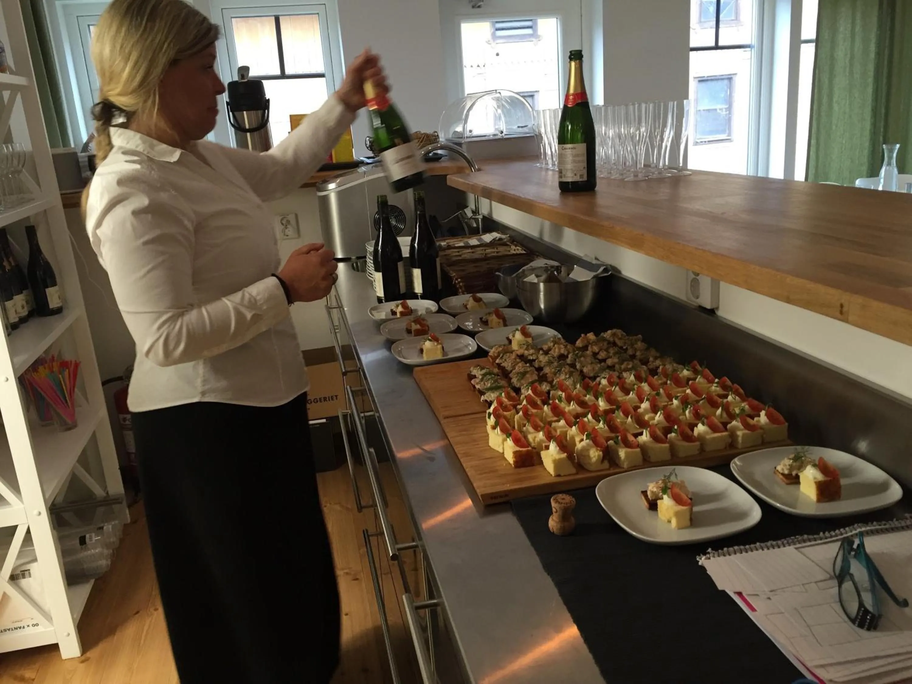 Dinner in Stenholmens Gårdshotell