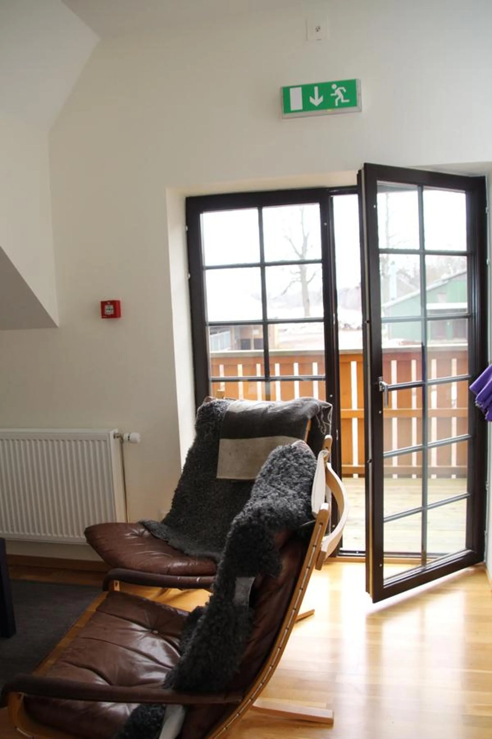 Balcony/Terrace in Stenholmens Gårdshotell