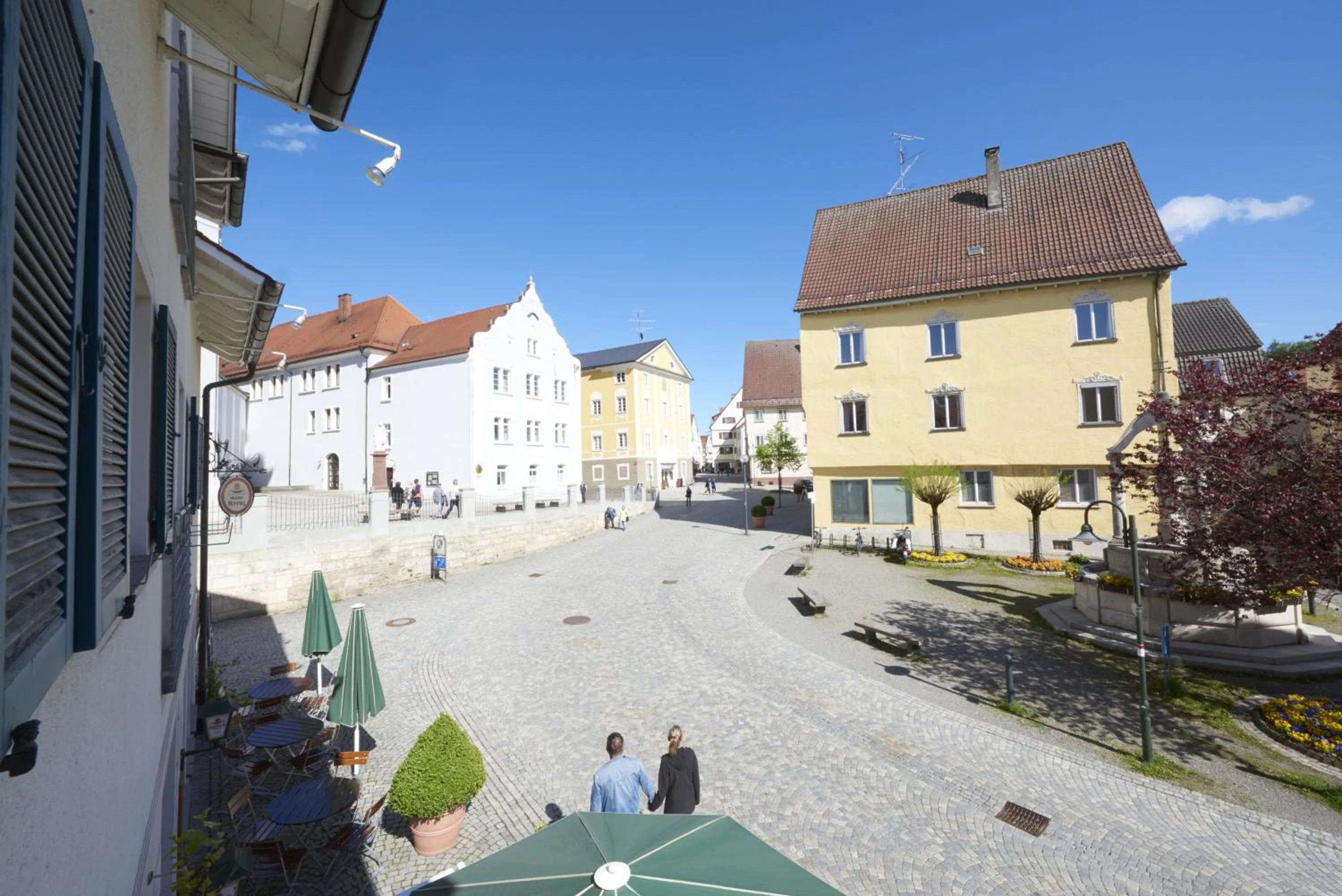 City view in Gasthof Kreuz