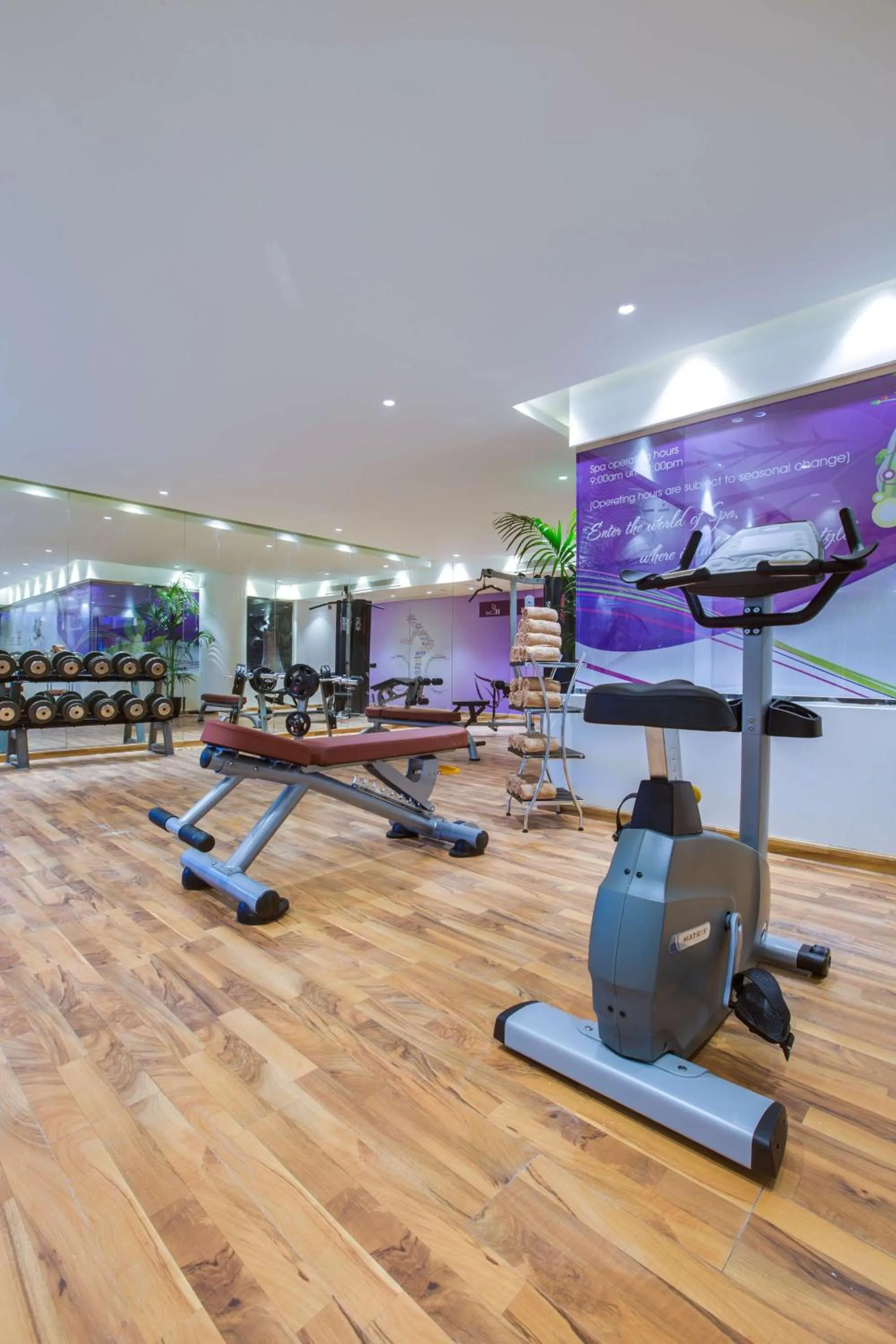 Fitness centre/facilities in Park Inn by Radisson Dammam