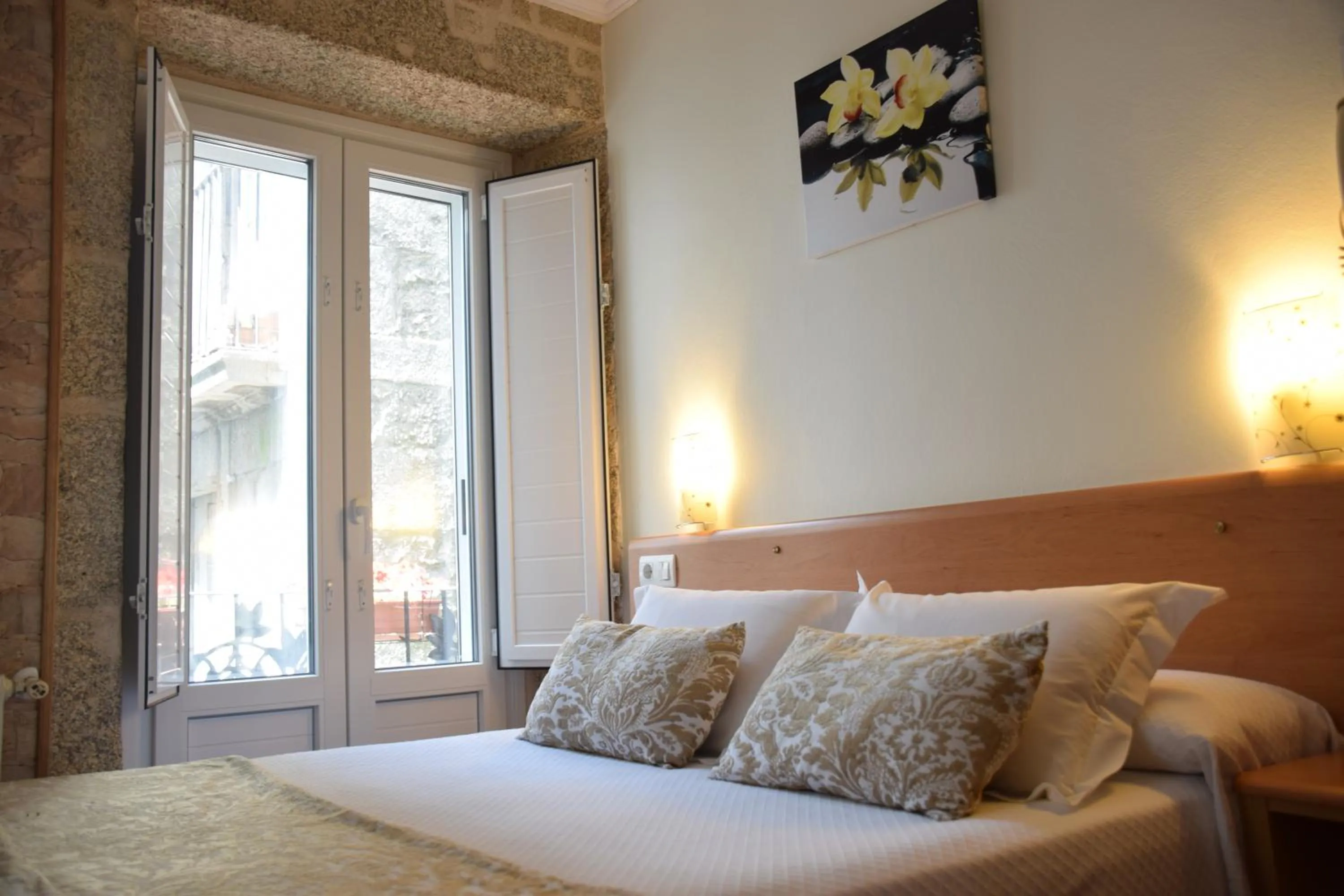 Bed in Hostal Anosa Casa