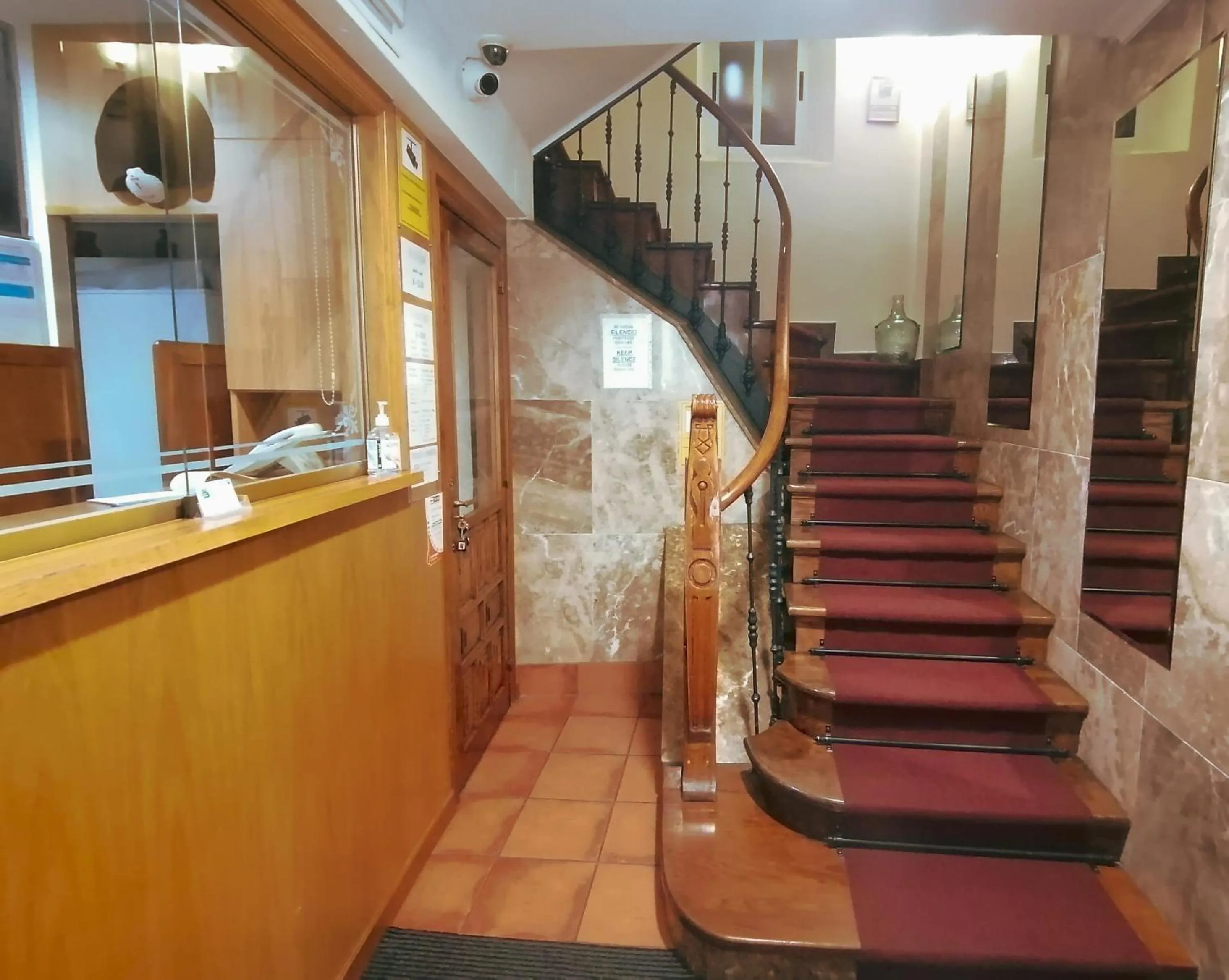 Lobby or reception in Hostal Anosa Casa