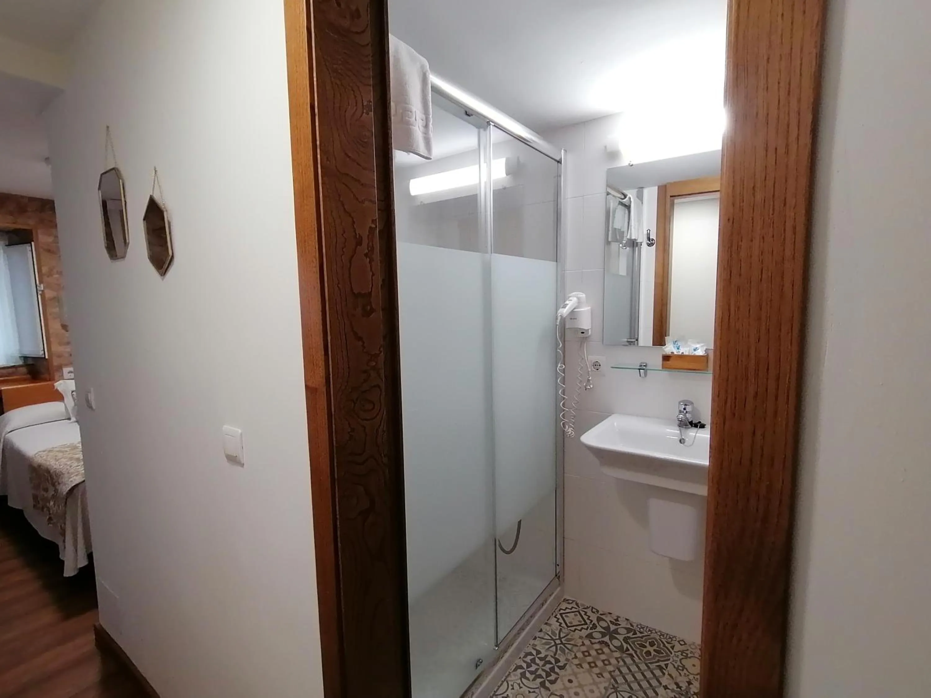 Bathroom in Hostal Anosa Casa