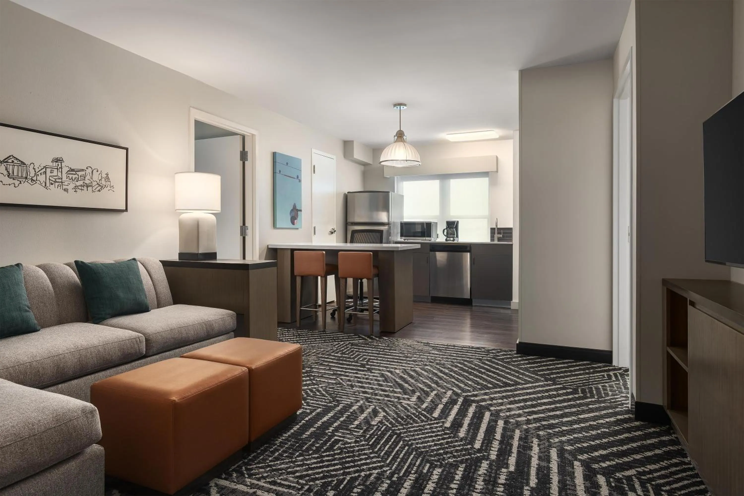 Photo of the whole room in Hyatt House Charleston - Historic District