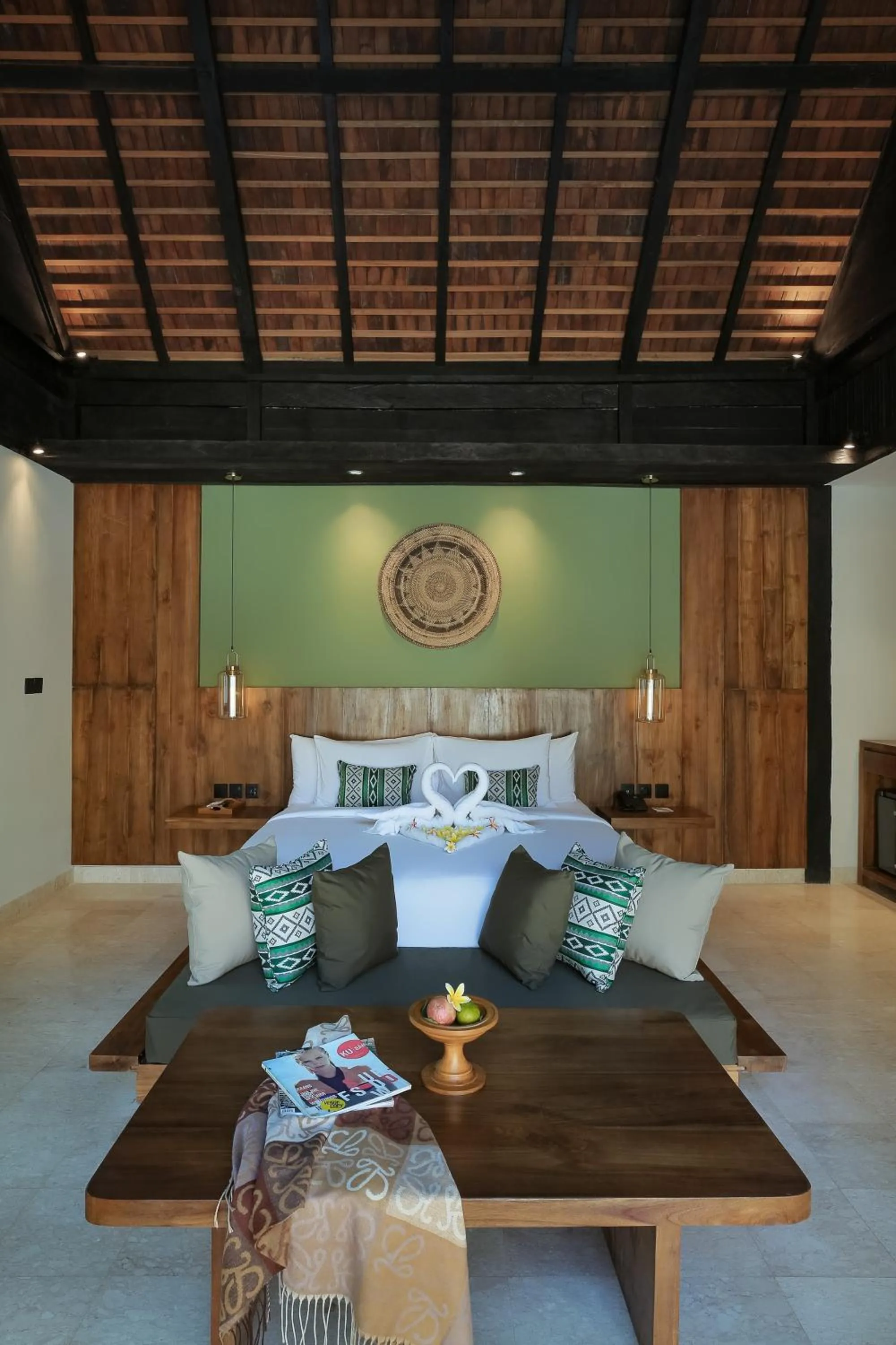 Bed in The Sebali Penida Beach Resort