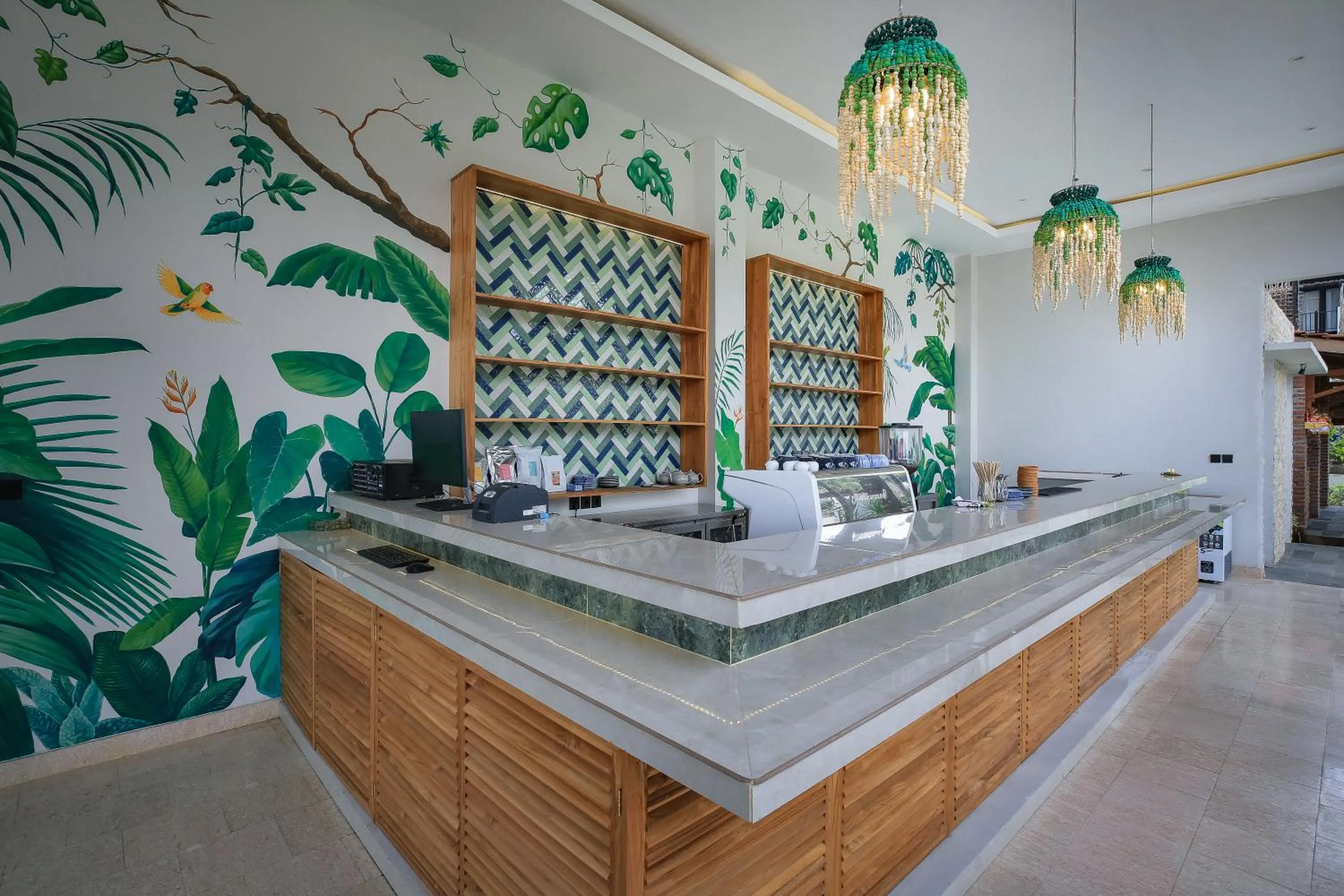 Lounge or bar in The Sebali Penida Beach Resort