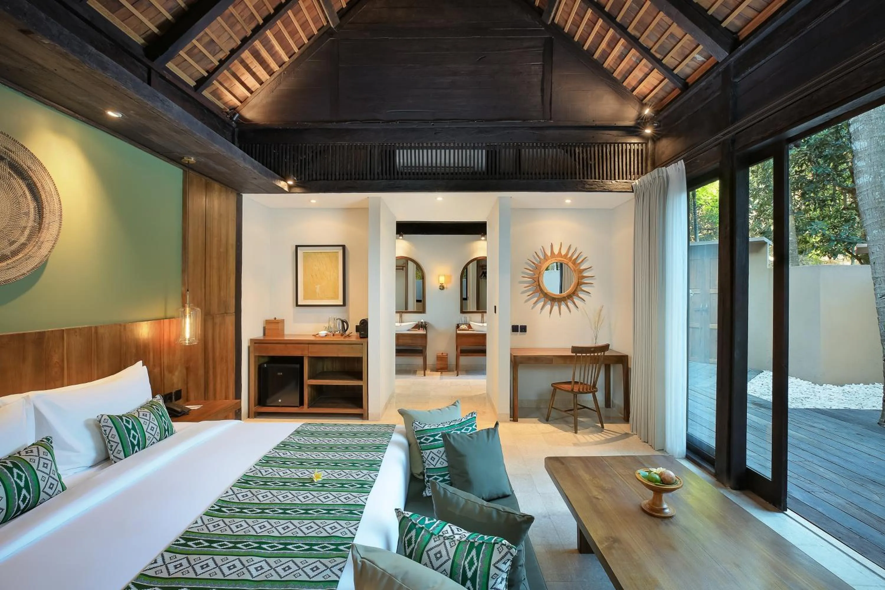 Bed in The Sebali Penida Beach Resort