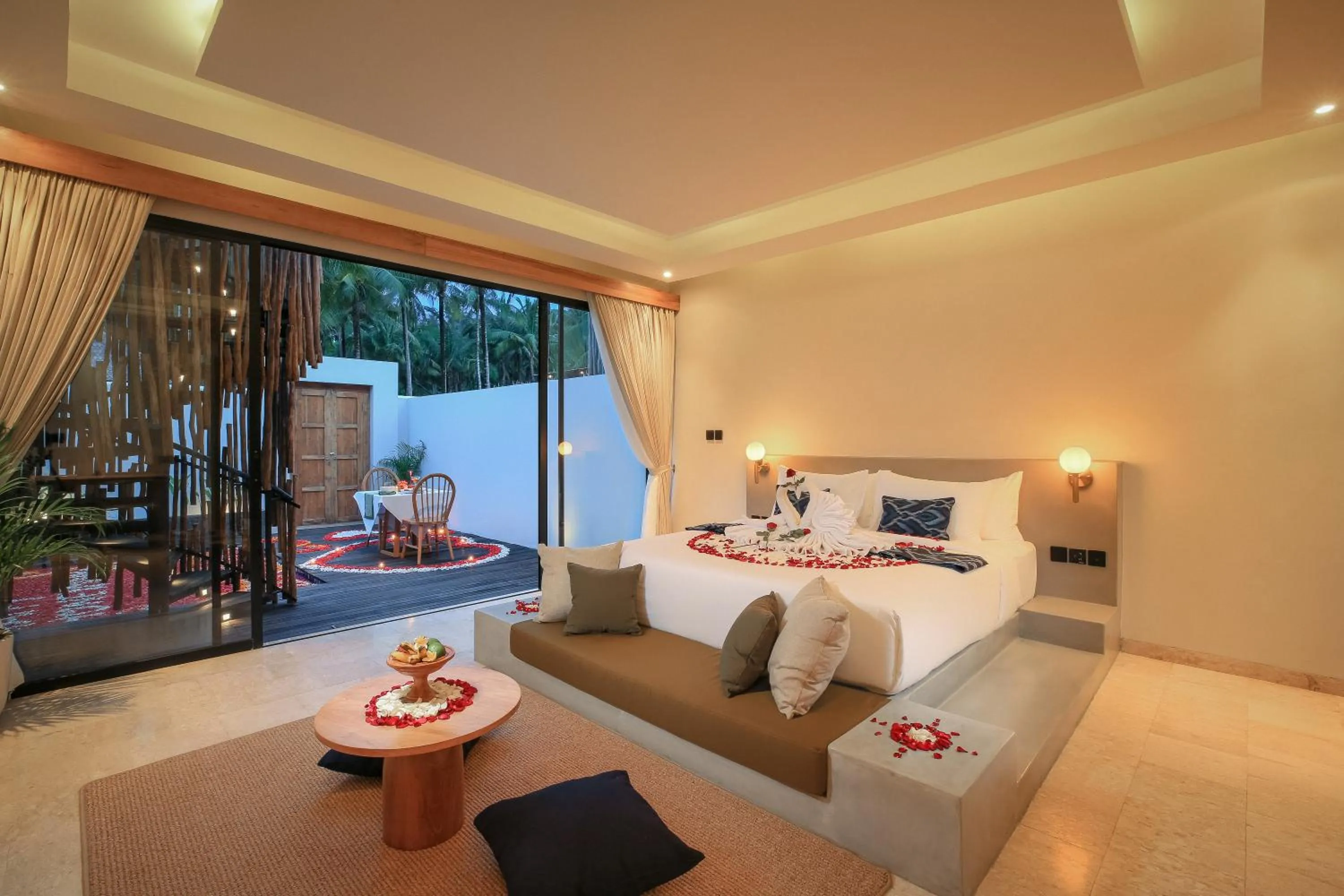 View (from property/room), Bed in The Sebali Penida Beach Resort