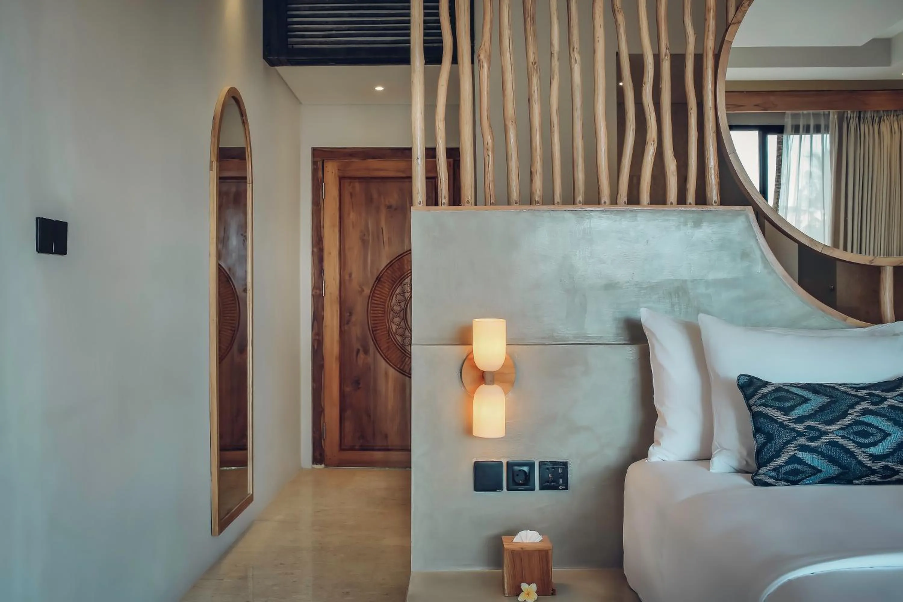 Bed in The Sebali Penida Beach Resort