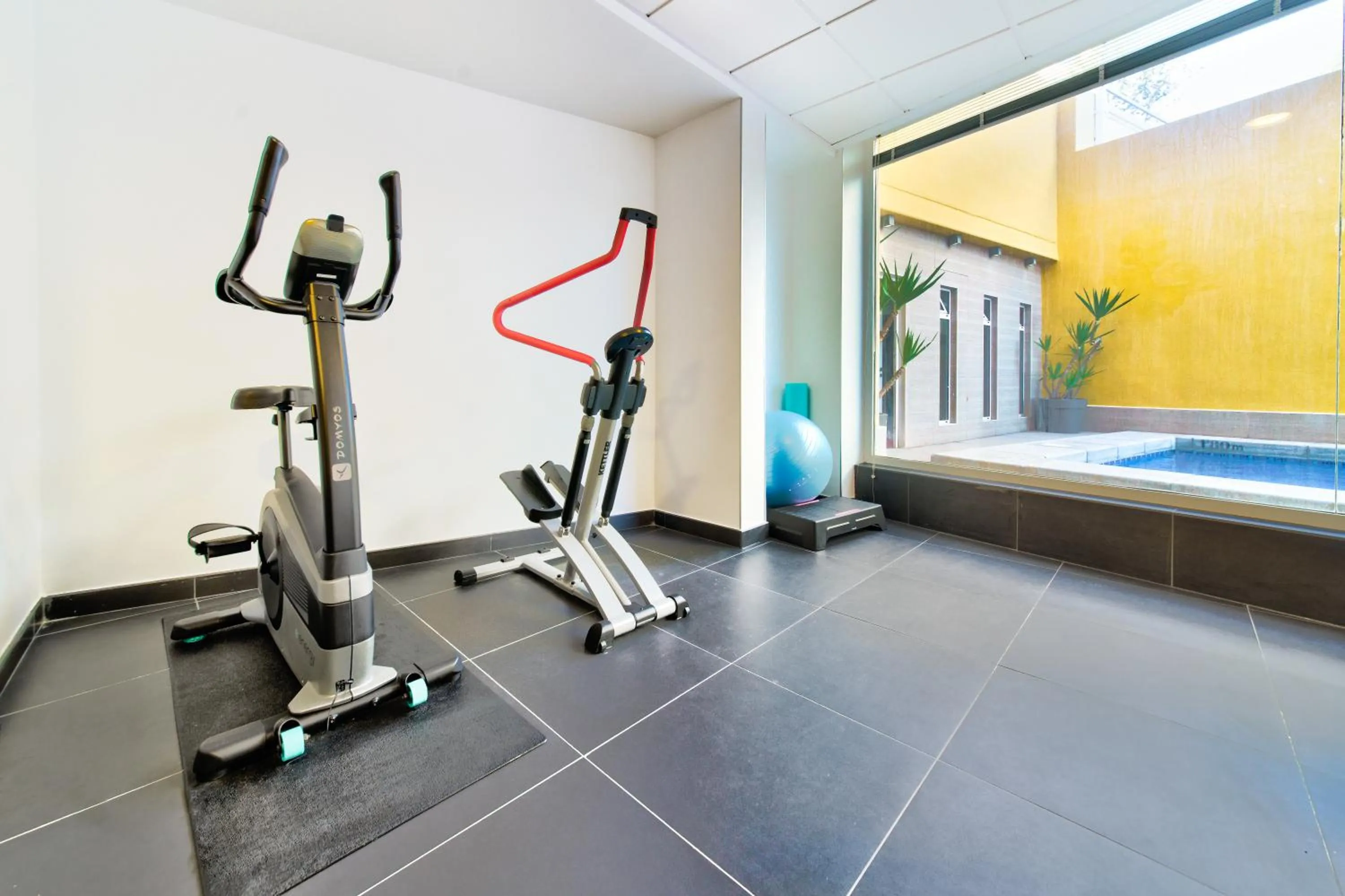 Fitness centre/facilities in Hotel Porto Calpe