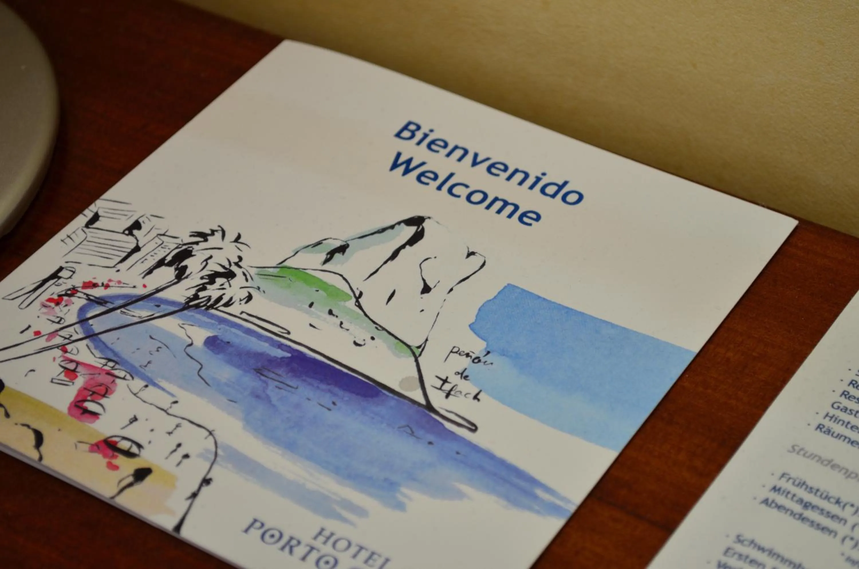 Decorative detail in Hotel Porto Calpe