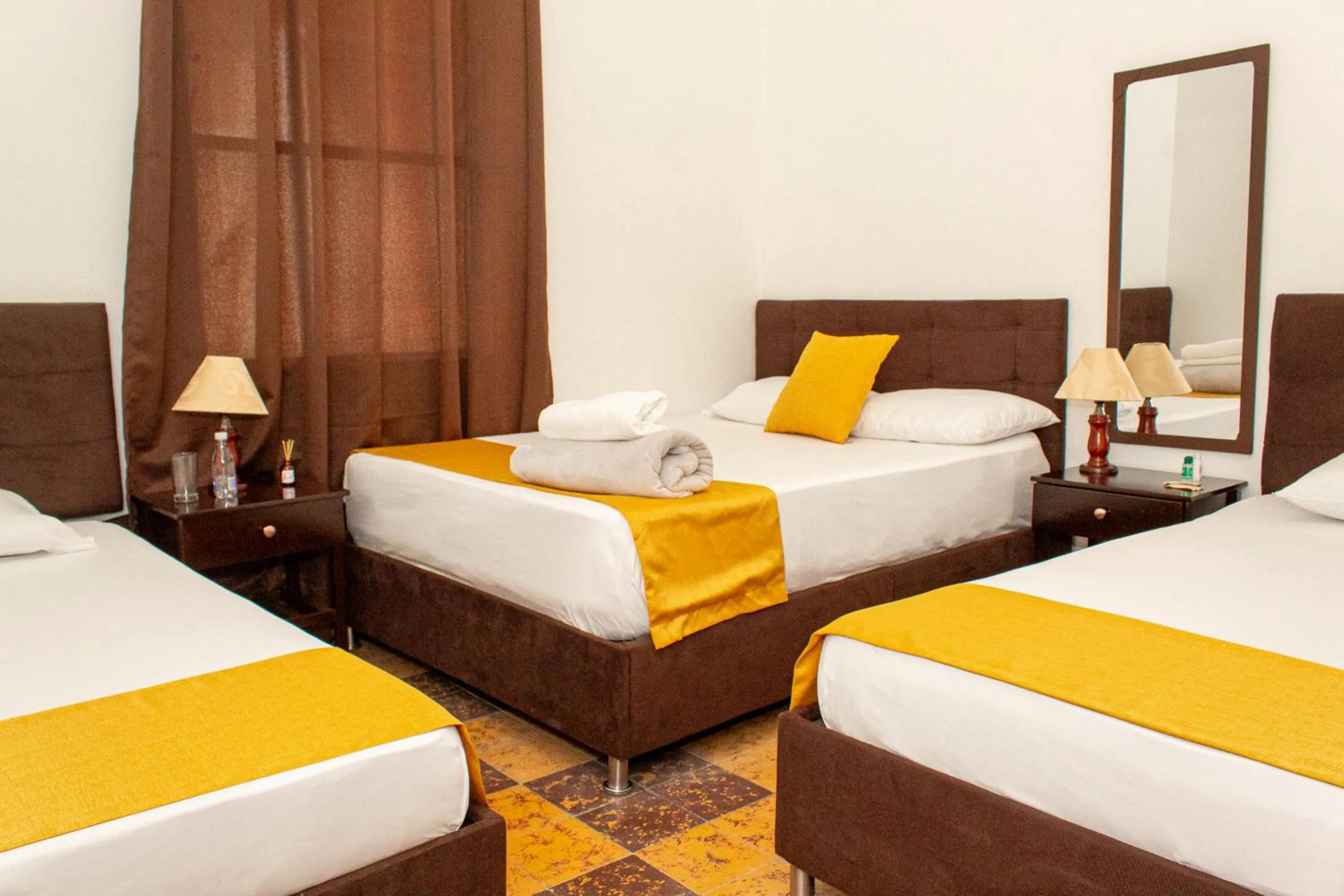 Bed in Hotel Boulevard del Río