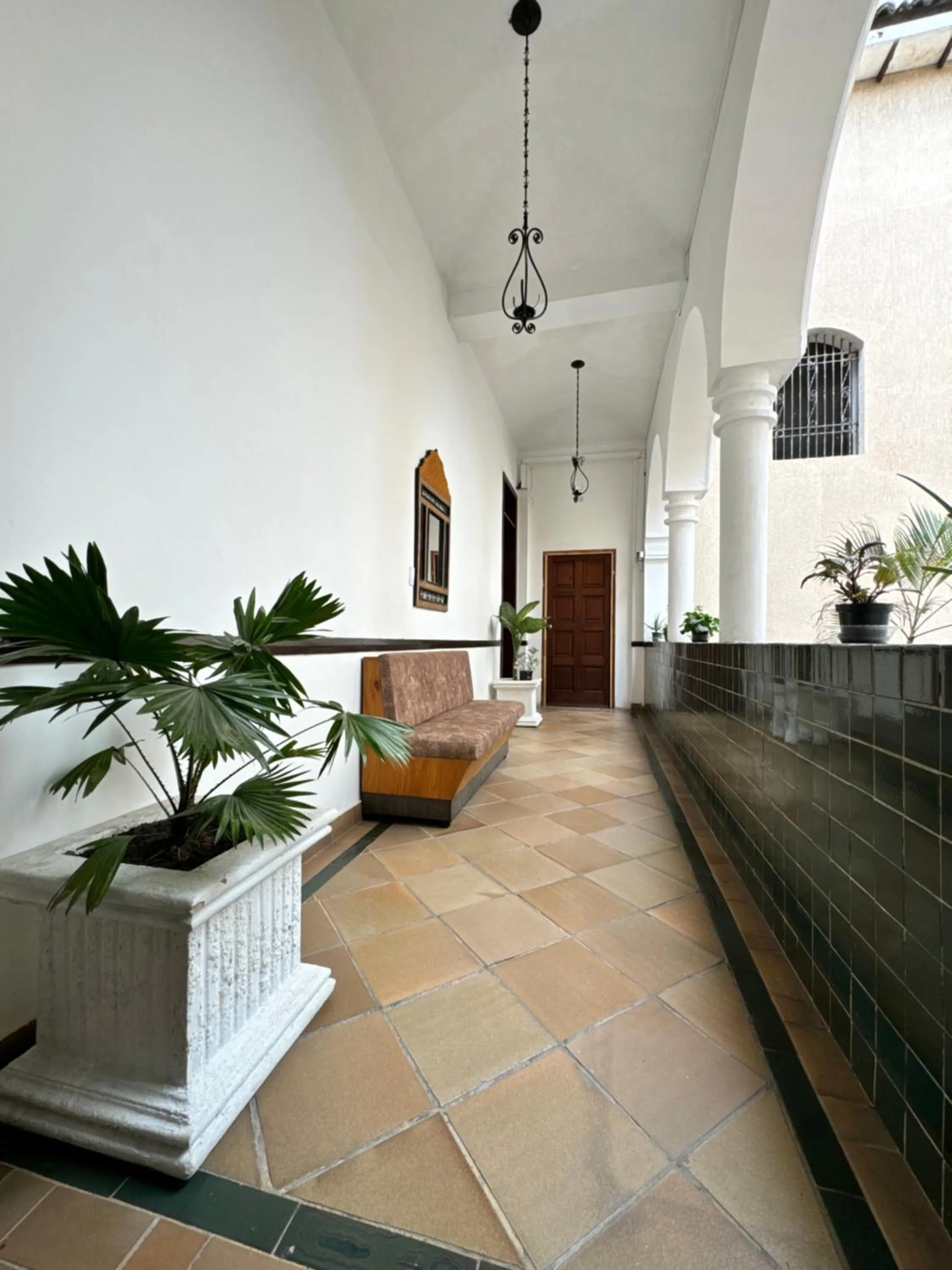 Patio in Hotel Boulevard del Río