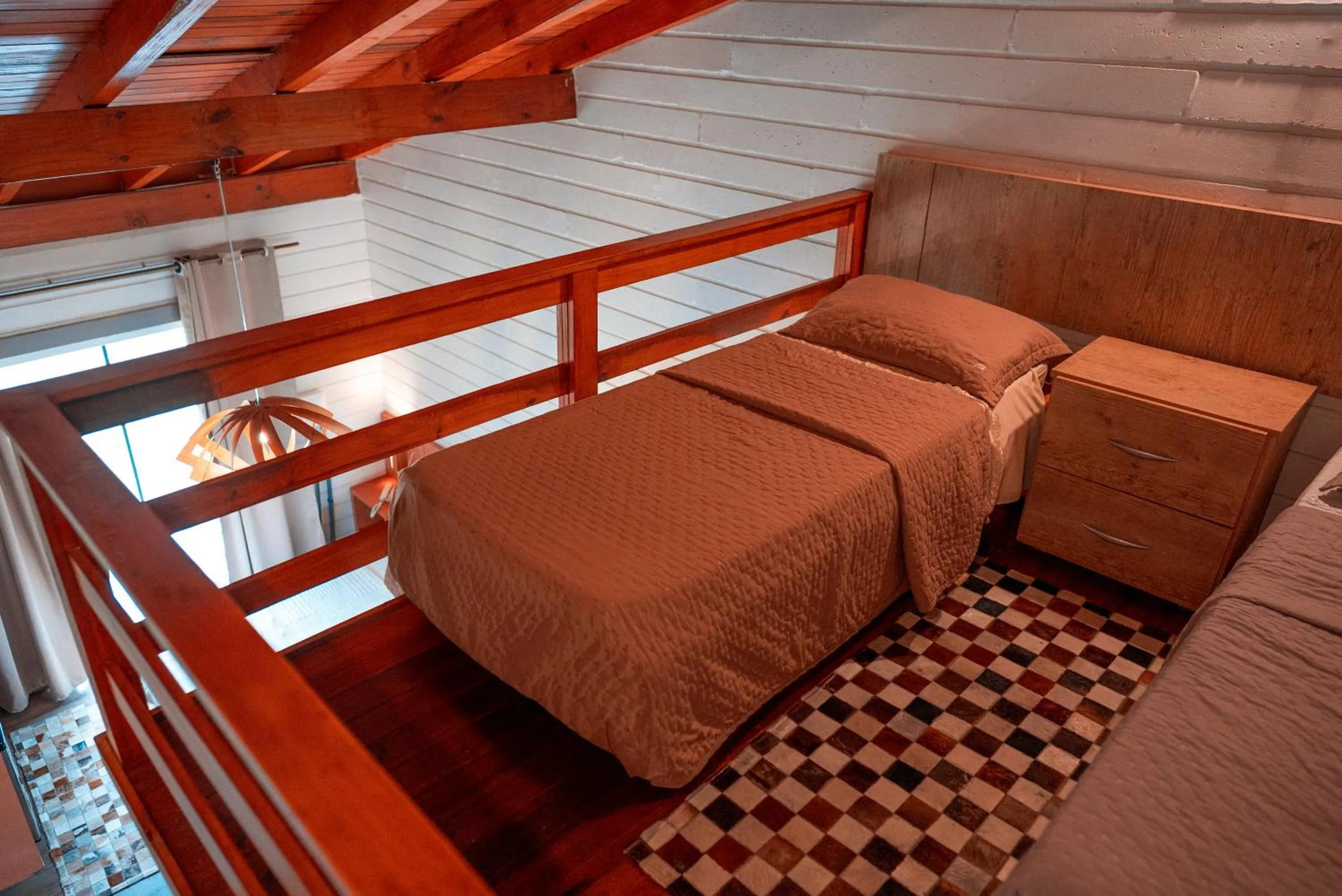 Bed in Hotel Acqua Lokos