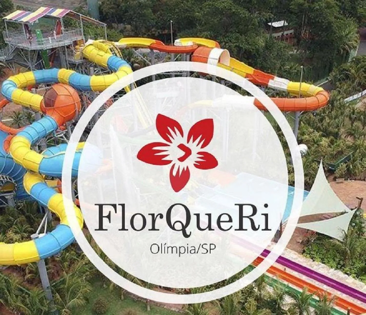 Aqua park in Flor Que Ri - Flats Mobiliados na Melhor Localização