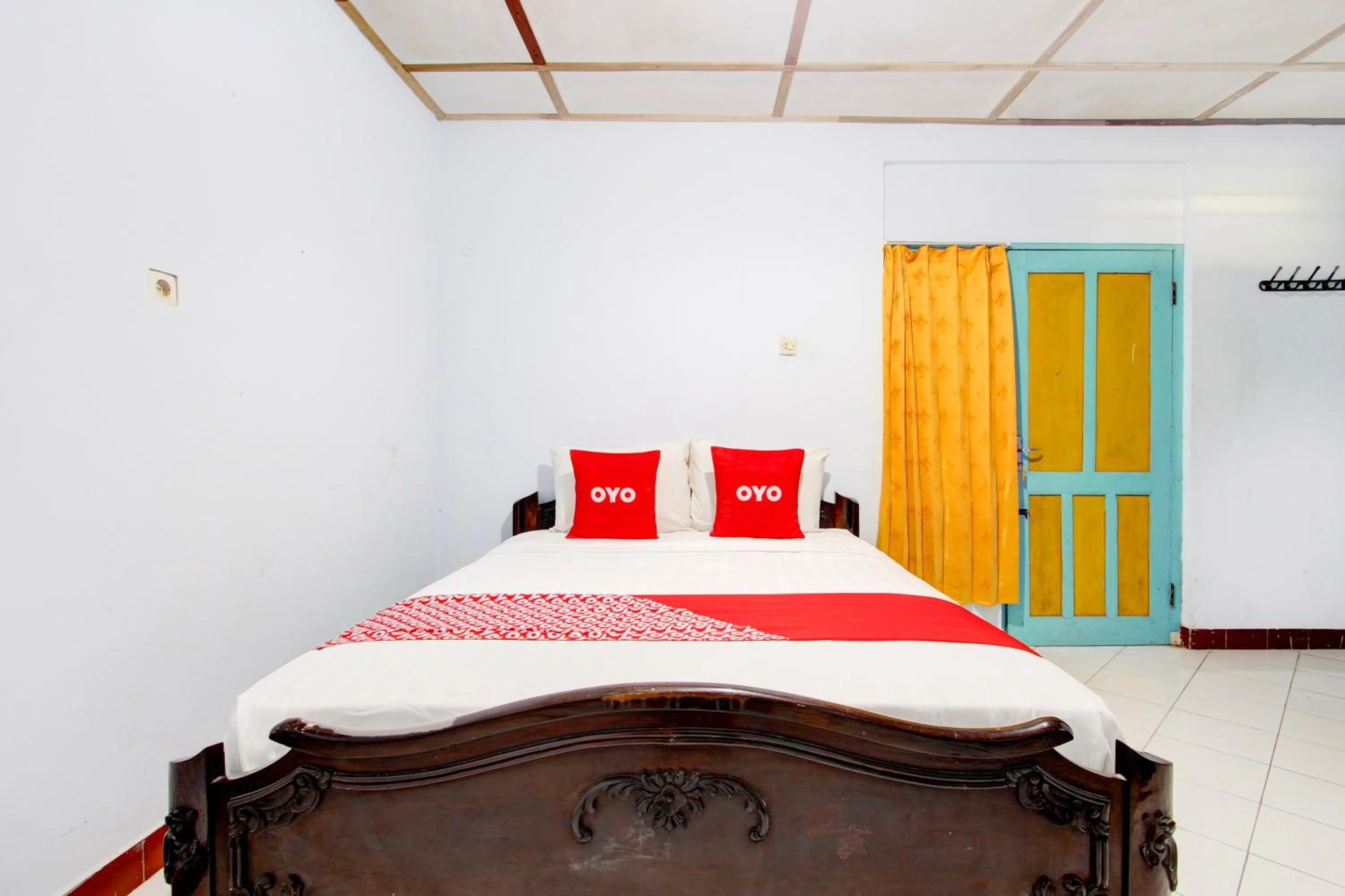 Bedroom, Bed in Hotel O Joglo Menoreh Resto & Homestay