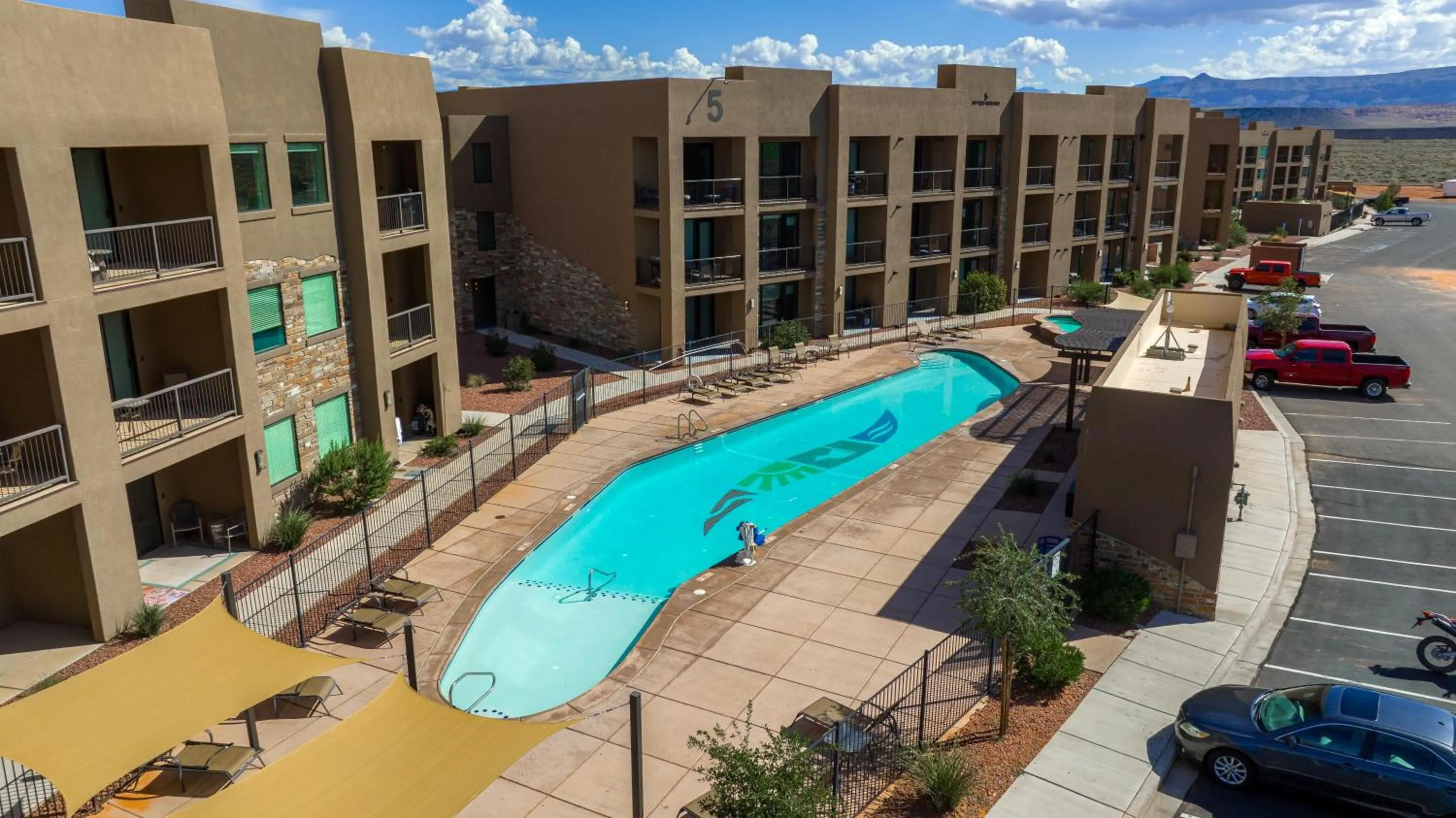Swimming pool in Vacation Rentals at Sand Hollow Resort