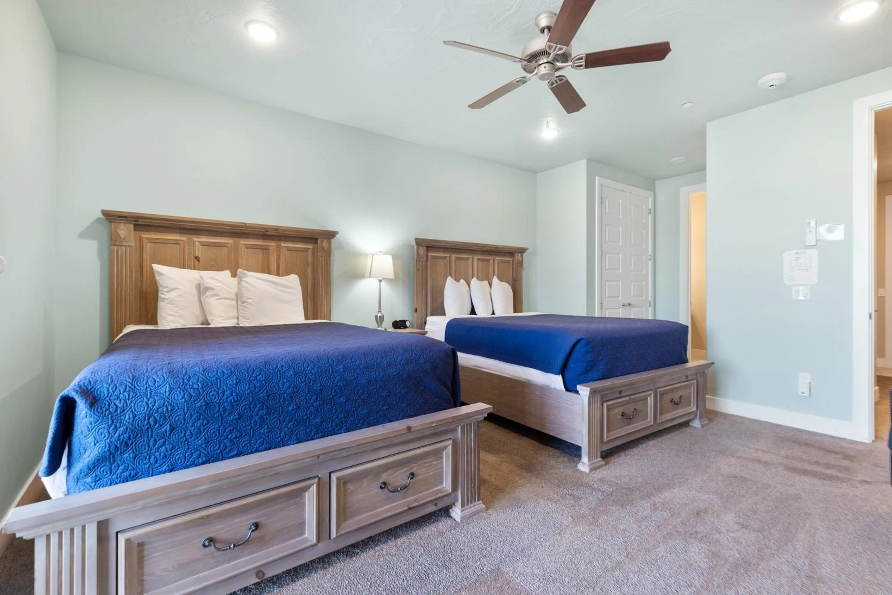 Bed in Vacation Rentals at Sand Hollow Resort