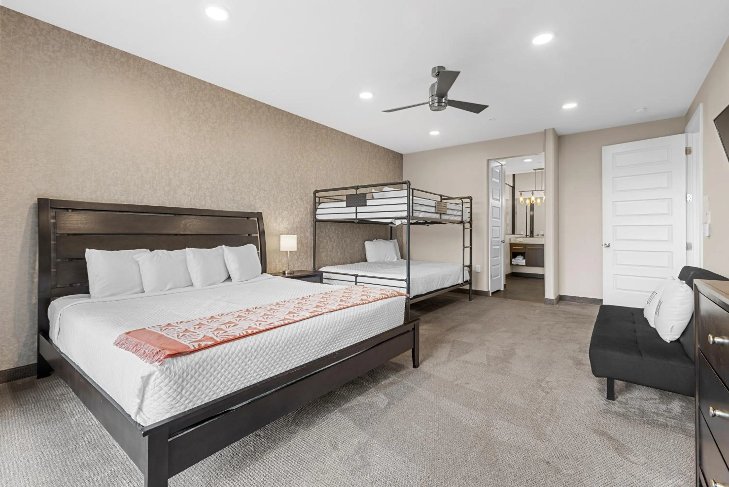 Bed in Vacation Rentals at Sand Hollow Resort