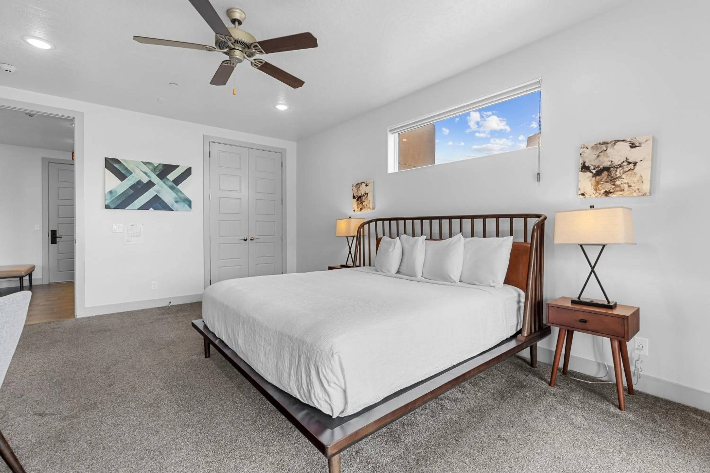 Bed in Vacation Rentals at Sand Hollow Resort