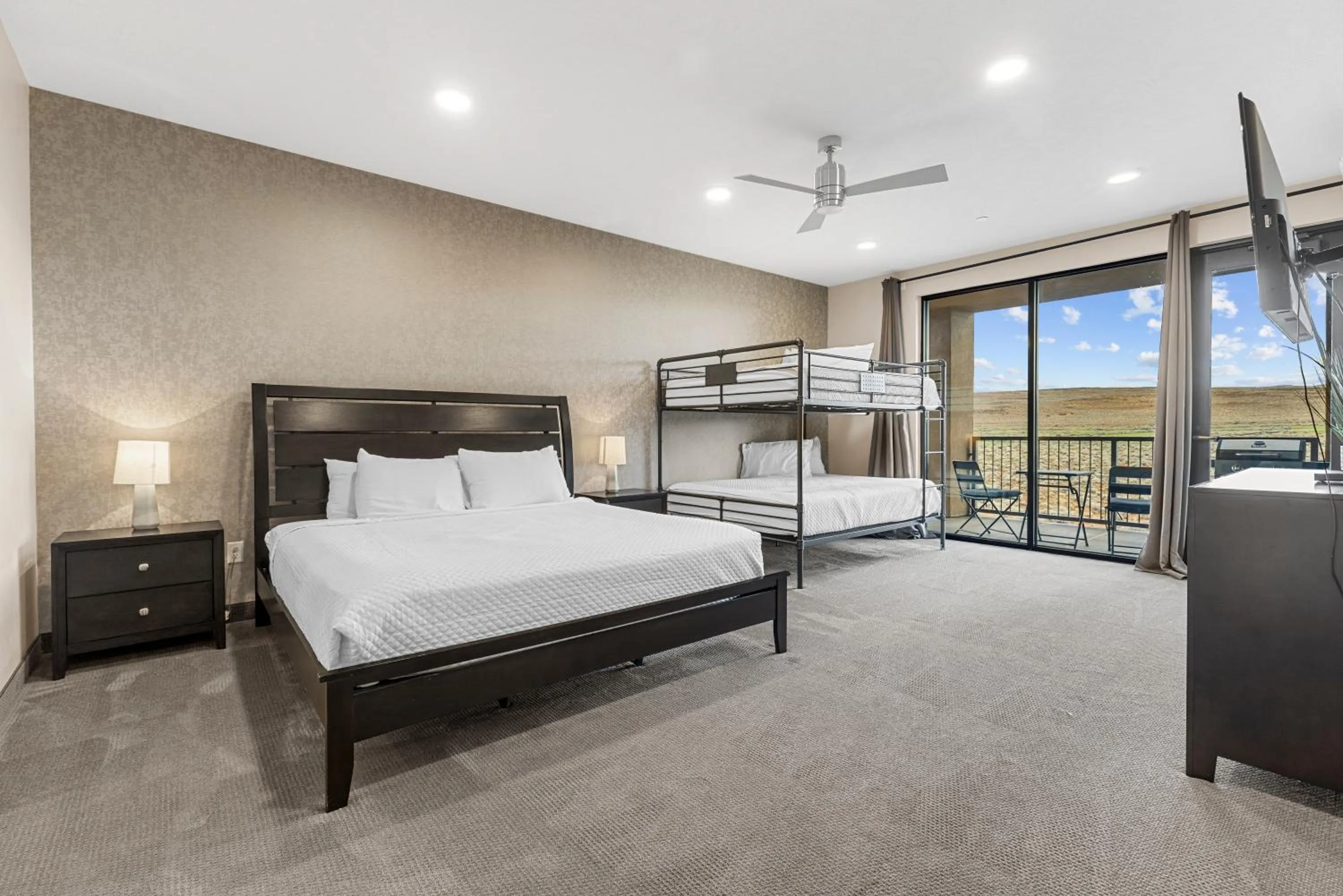 Bed in Vacation Rentals at Sand Hollow Resort