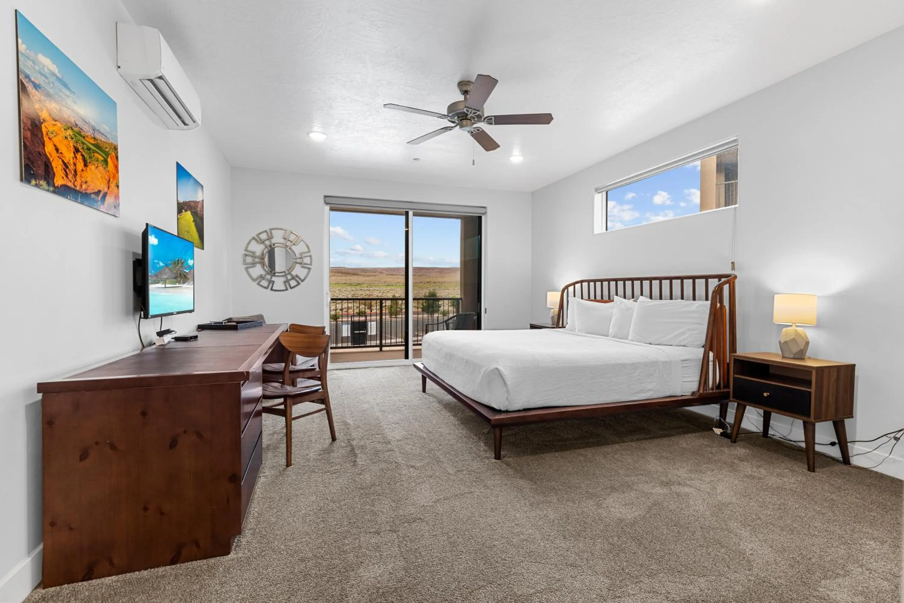 Bed in Vacation Rentals at Sand Hollow Resort