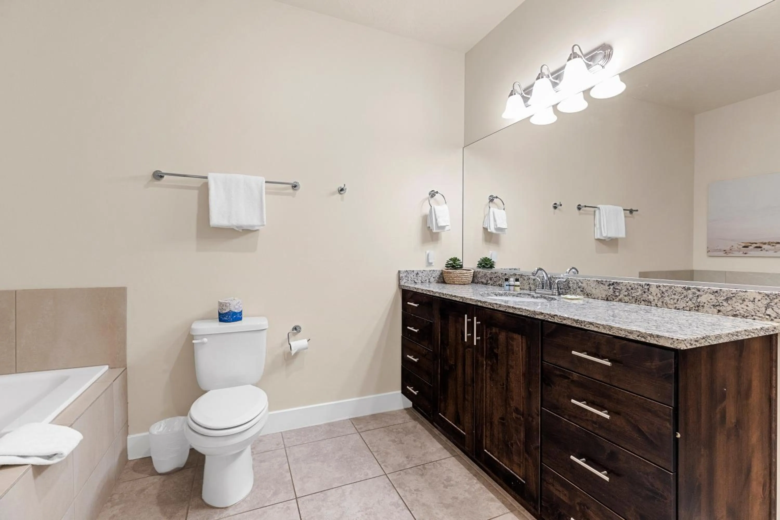 Toilet in Vacation Rentals at Sand Hollow Resort