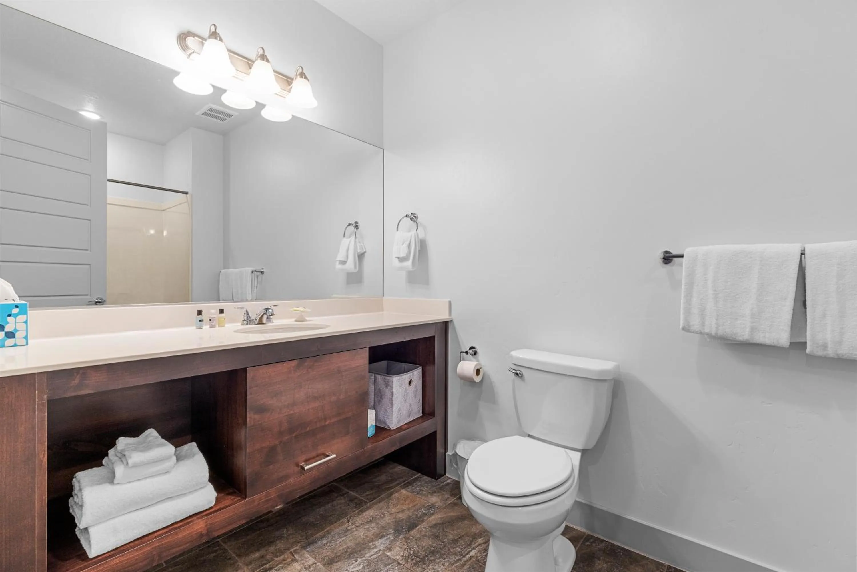 Toilet in Vacation Rentals at Sand Hollow Resort