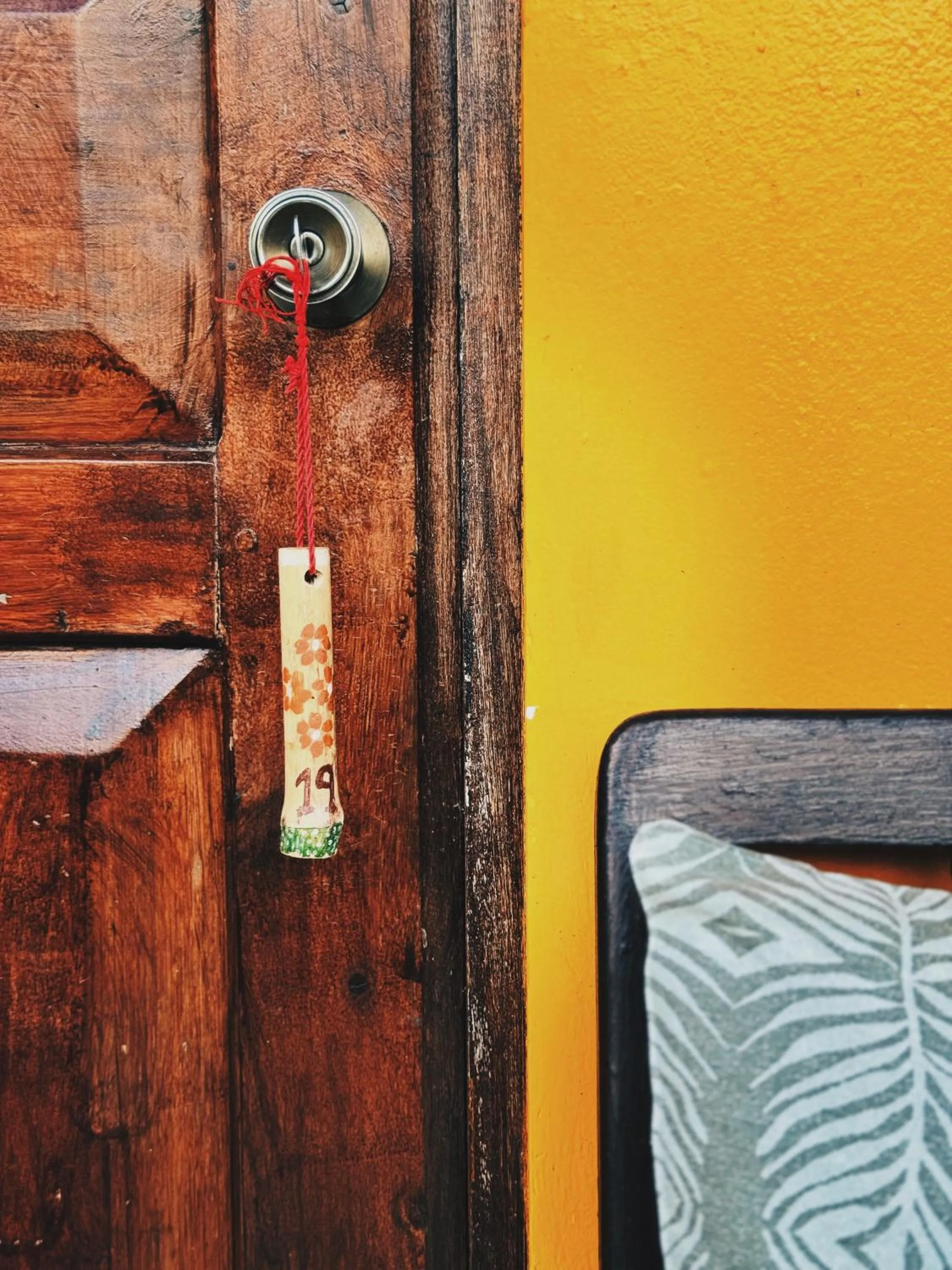 Decorative detail in Gran Gavilán del Sarapiquí Lodge