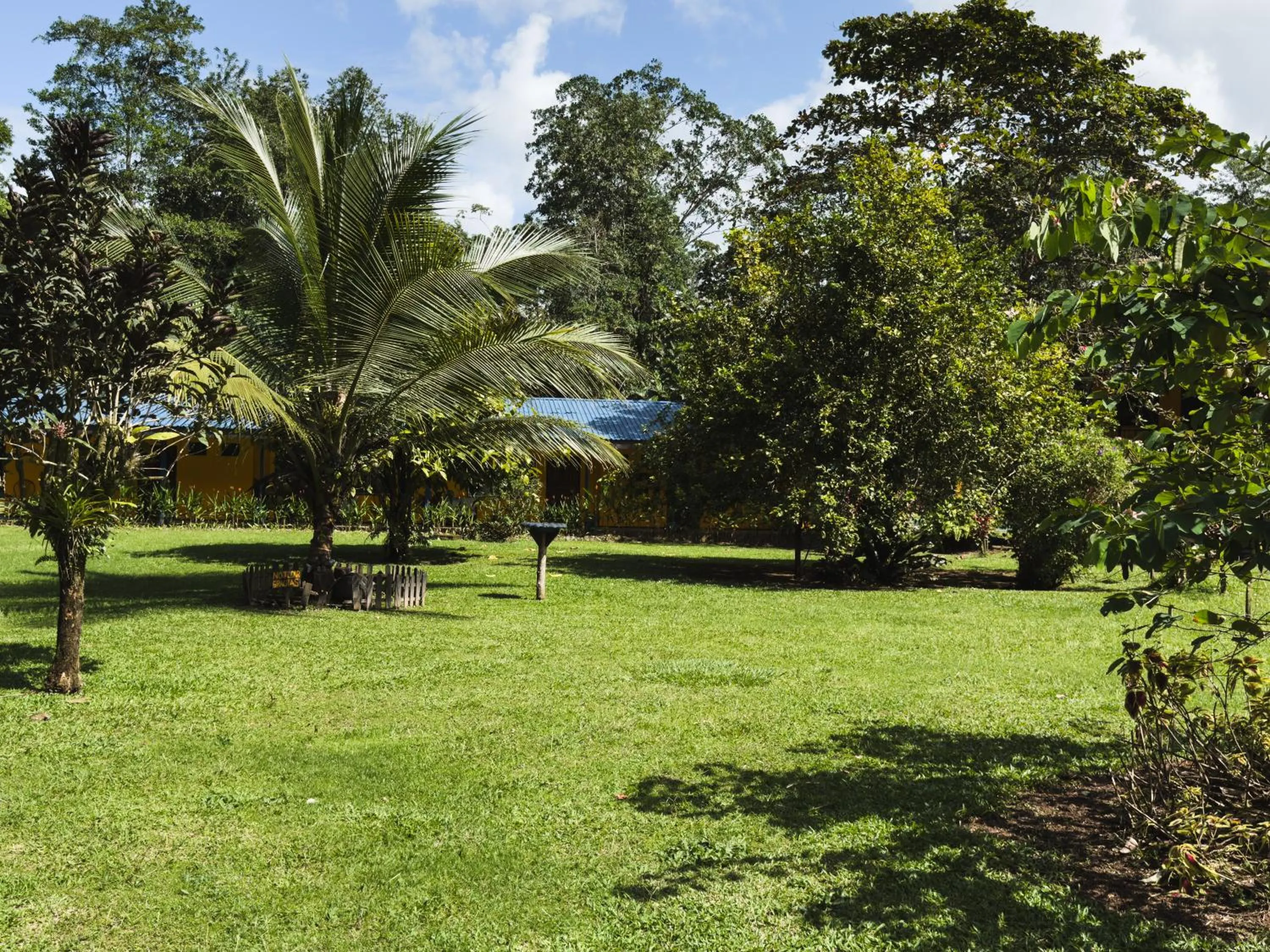 Inner courtyard view in Gran Gavilán del Sarapiquí Lodge