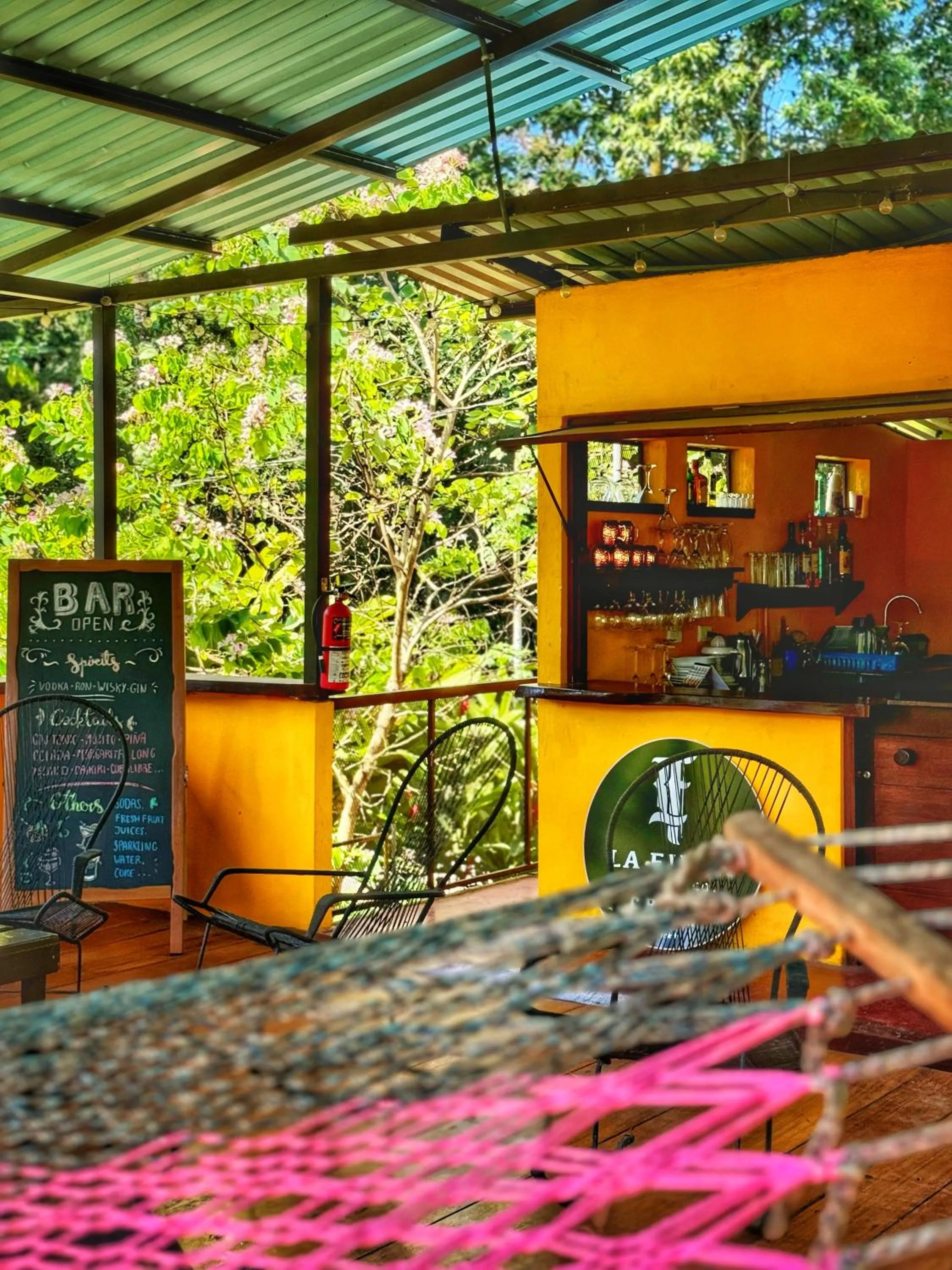 Lounge or bar in Gran Gavilán del Sarapiquí Lodge