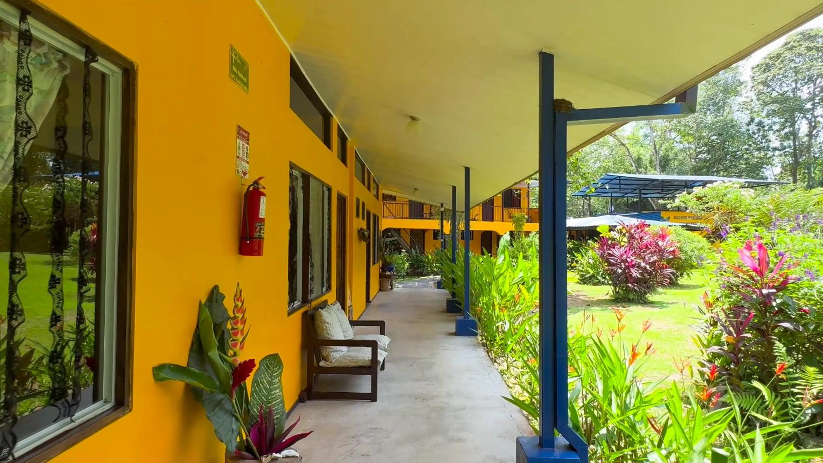 Patio in Gran Gavilán del Sarapiquí Lodge