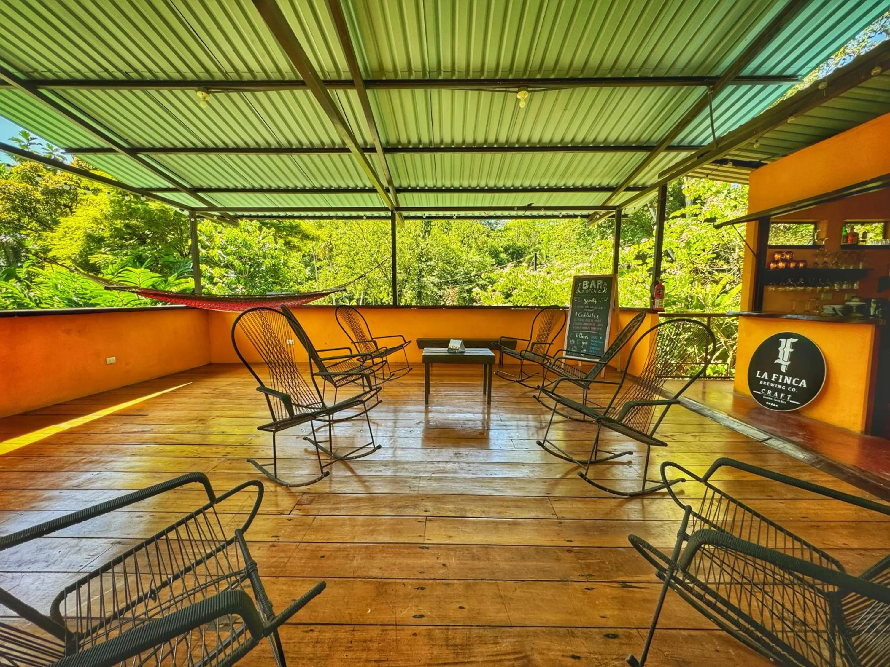 Living room in Gran Gavilán del Sarapiquí Lodge