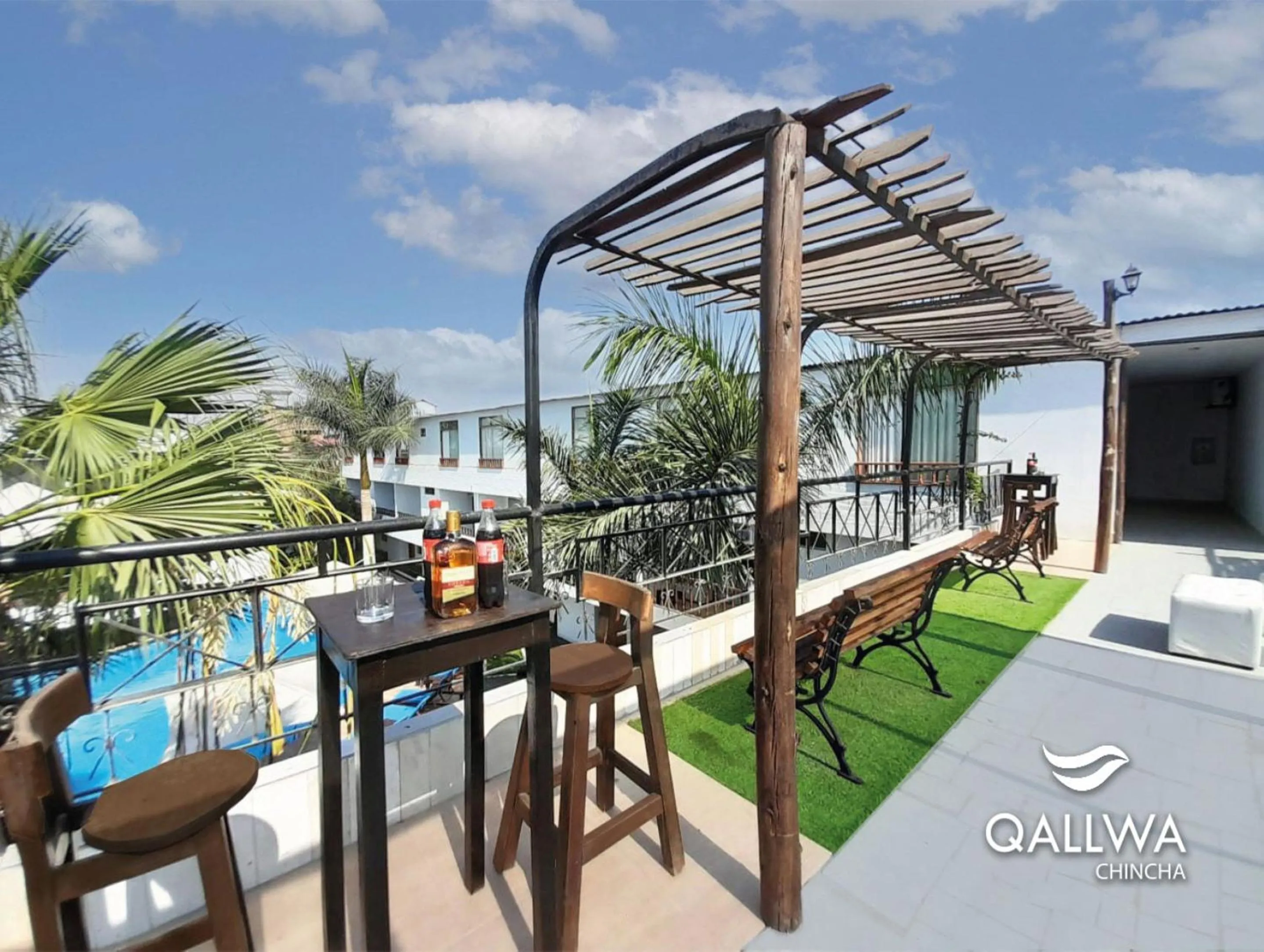 Swimming pool in Qallwa Chincha