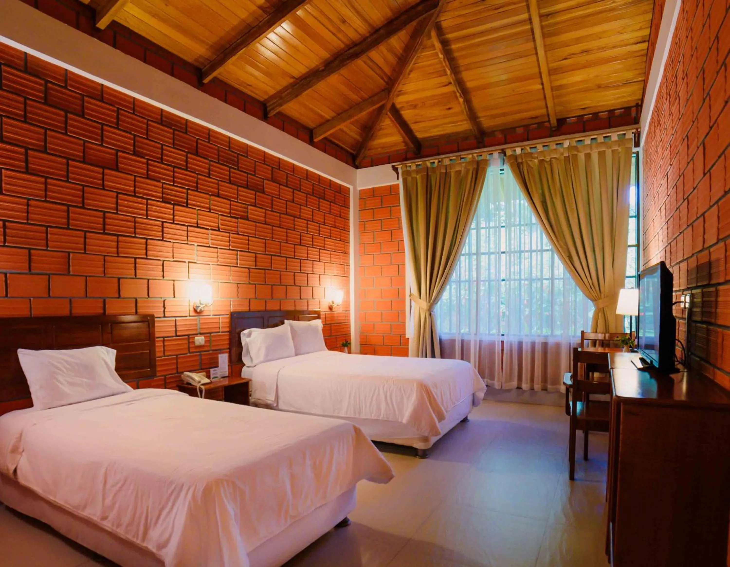 Bed in Altavista Casahotel - Asociado Casa Andina