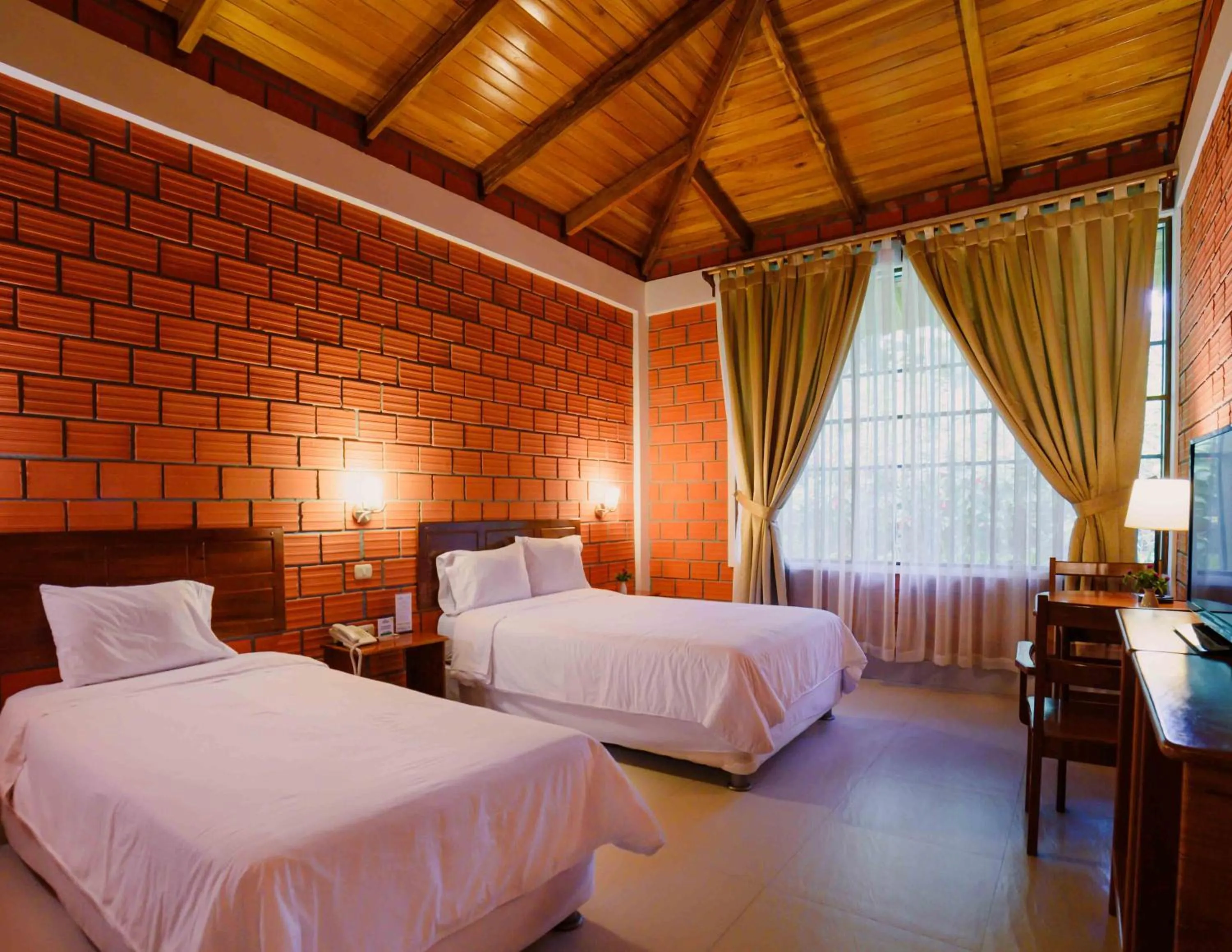 Bed in Altavista Casahotel - Asociado Casa Andina