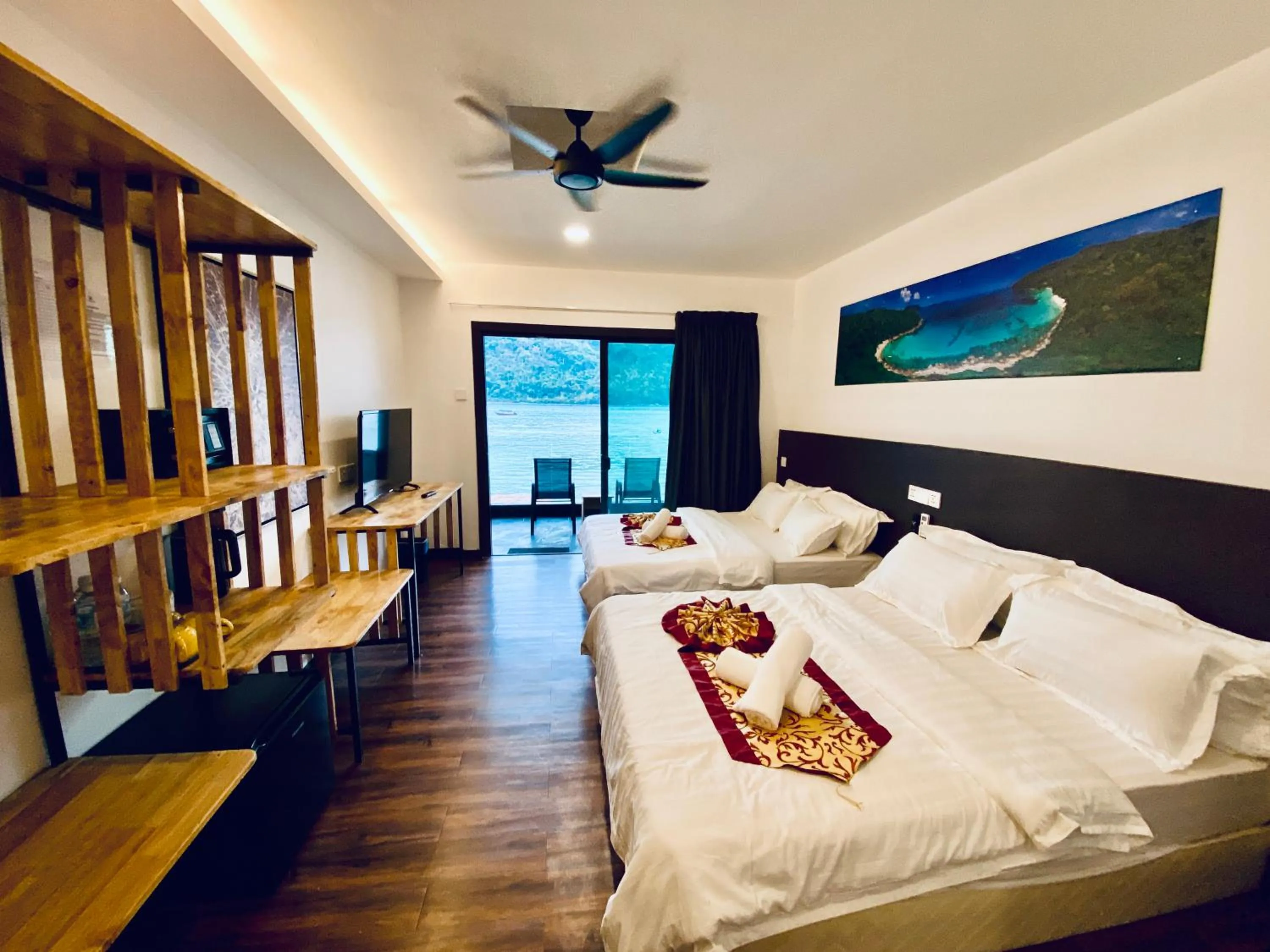 Bed in The Barat Perhentian