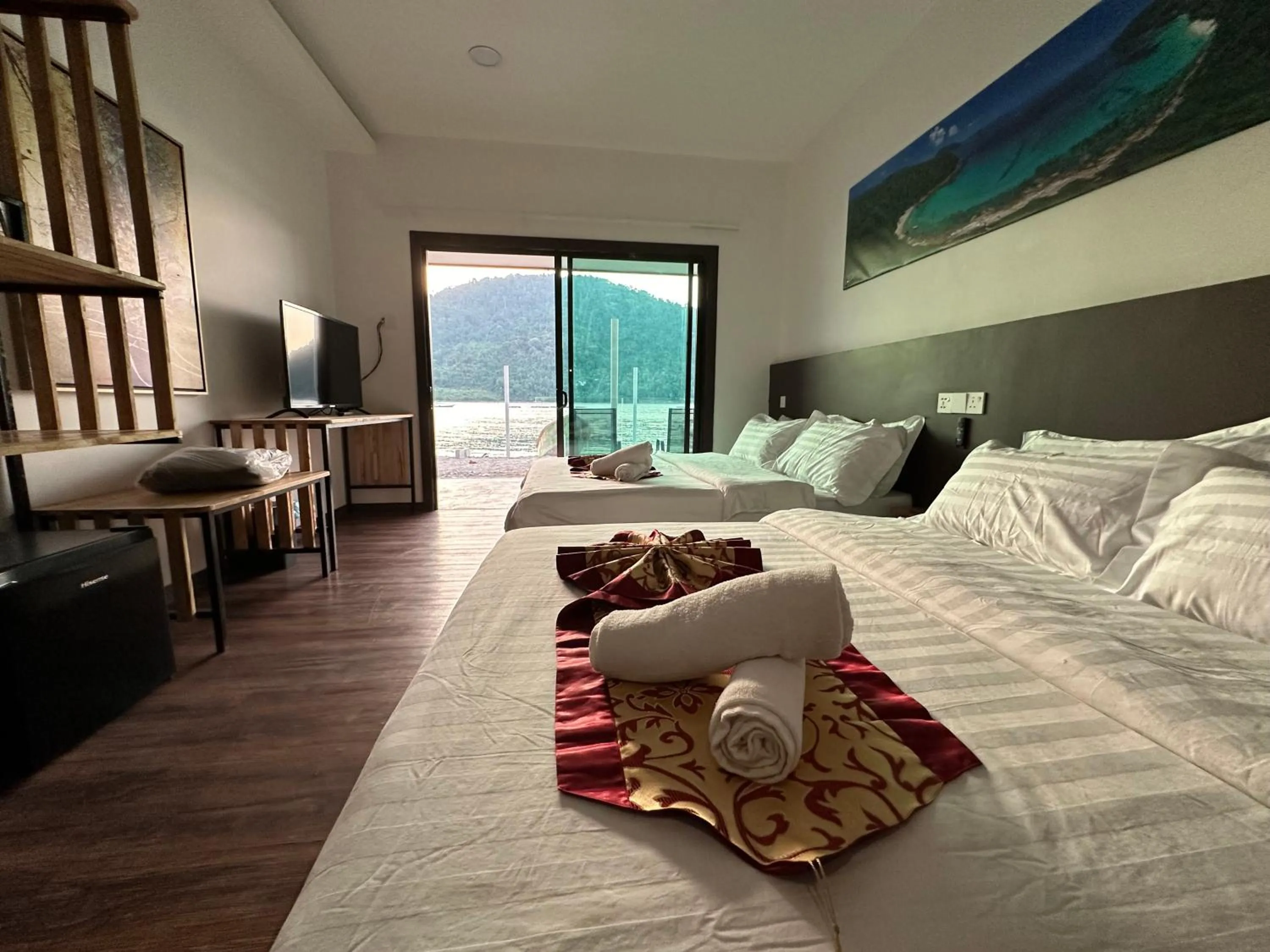 Bed in The Barat Perhentian