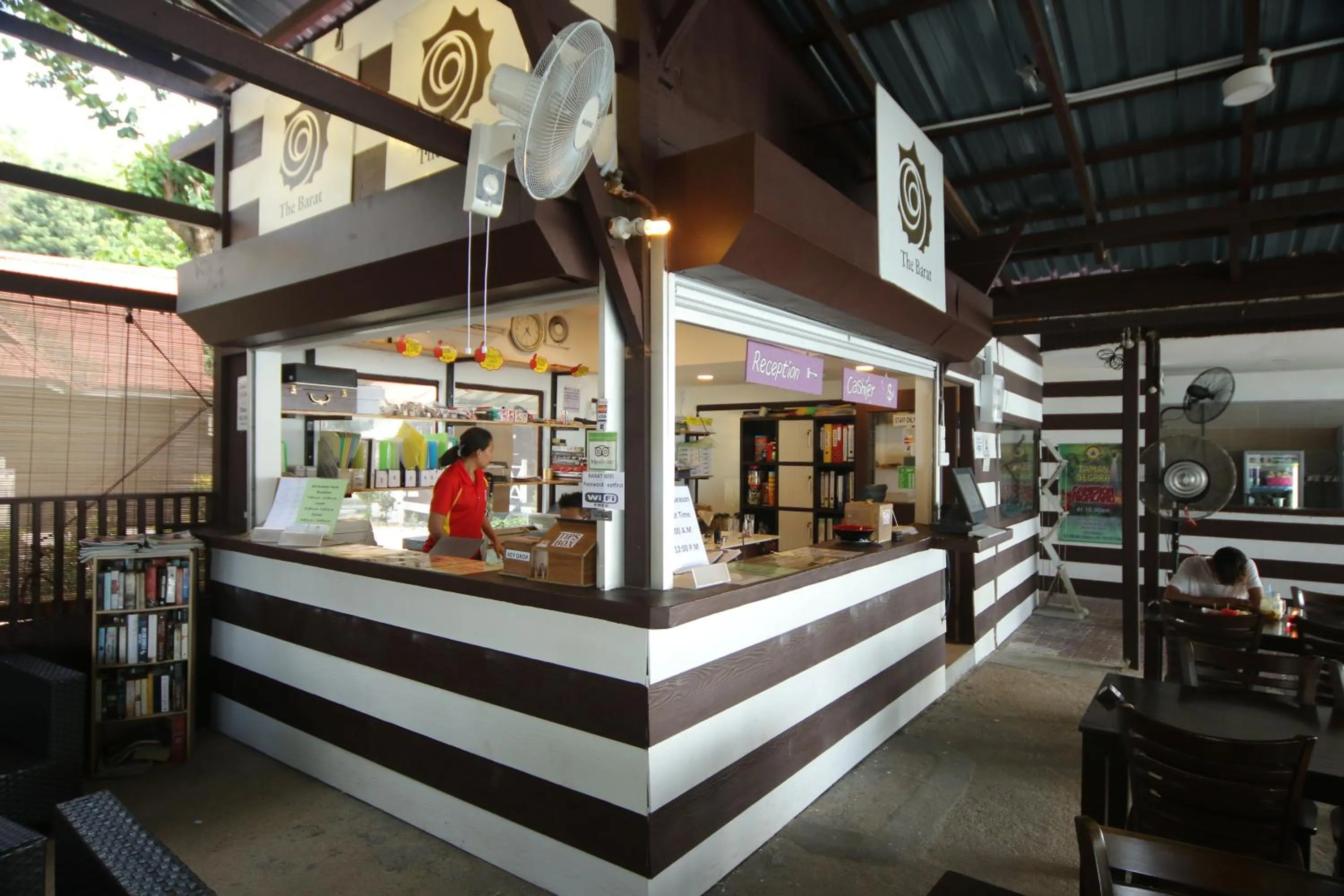 Lobby or reception in The Barat Perhentian